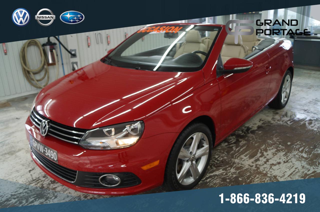 Used 2012 Volkswagen Eos Comfortline Décapotable 2.0L + AUTO + MA for sale in Rivière-Du-Loup, QC