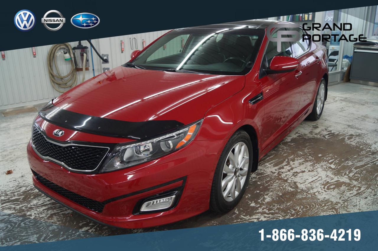 Used 2014 Kia Optima EX 2.4L + AUTO + MAGS + CAMÉRA + TOIT + for sale in Rivière-Du-Loup, QC