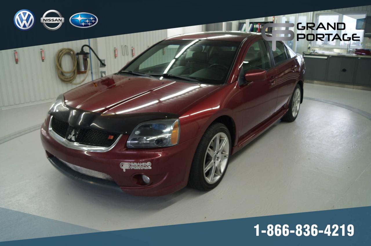 Used 2007 Mitsubishi Galant Ralliart 3.8L + AUTO + TOIT + MAGS + AC for sale in Rivière-Du-Loup, QC