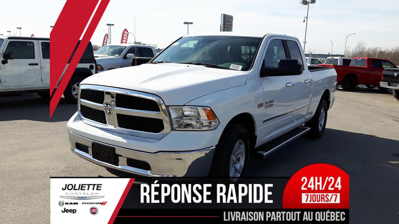 <a href=http://www.joliettedodge.com/occasion/RAM-1500-2017.html>http://www.joliettedodge.com/occasion/RAM-1500-2017.html</a>

ENS. DE LUXE, ENS. CONFORT, ENS. RÉTROVISEURS ET FREINS DE REMORQUAGE, DIFFÉRENTIEL 3.92, MOULURES LATÉRALES CHROMÉES, MARCHE PIED CHROMÉS, PNEUS HORS ROUTE, ATTELAGE DE REMORQUE, ÉCROU ANTIVOL, DOUBLURE DE CAISSE PULVÉRISÉ ET BCP PLUS! Pré-approbation de crédit disponible! Nous reprenons les échanges de toutes marques et grâce à notre important réseau, nous offrons le maximum pour votre véhicule déchange! Plusieurs promotions Chrysler Dodge Jeep et Ram pour: employés de Bell Canada, Firestone, Cascades et plusieurs autres compagnies Appelez-nous pour savoir si vous êtes éligibles à un programme spéciale! Joliette Dodge est une concession familiale qui marche au VOLUME, cest pourquoi nous offrons toujours des bons prix, au meilleur service! Avec plus de 30 ans en service, notre entreprise familiale sait être à lécoute de ses clients. Cest lune des mille raisons pourquoi nous avons plus de 250 avis avec une moyenne de 4.5 étoiles sur 5 à travers toute nos plate-formes (Google, Facebook, Reviewsii). Nous sommes à seulement 25 minutes de lest de Montréal et de Terrebonne au coin de la route 158 et autoroute 31. Nous offrons un service de livraison rapide à la grandeur de la province par remorque fermée. Faite une demande internet ou appelez nous et voyez pourquoi chez Joliette Dodge, Ça vaut le détour!