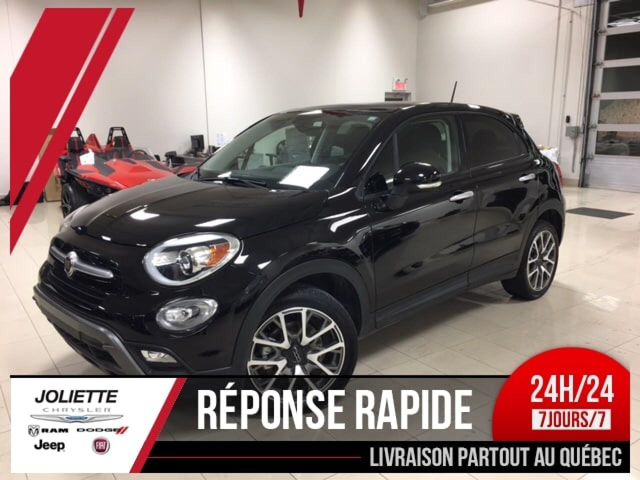Used 2017 Fiat 500X Trekking, Toit, Cam for sale in Joliette, QC