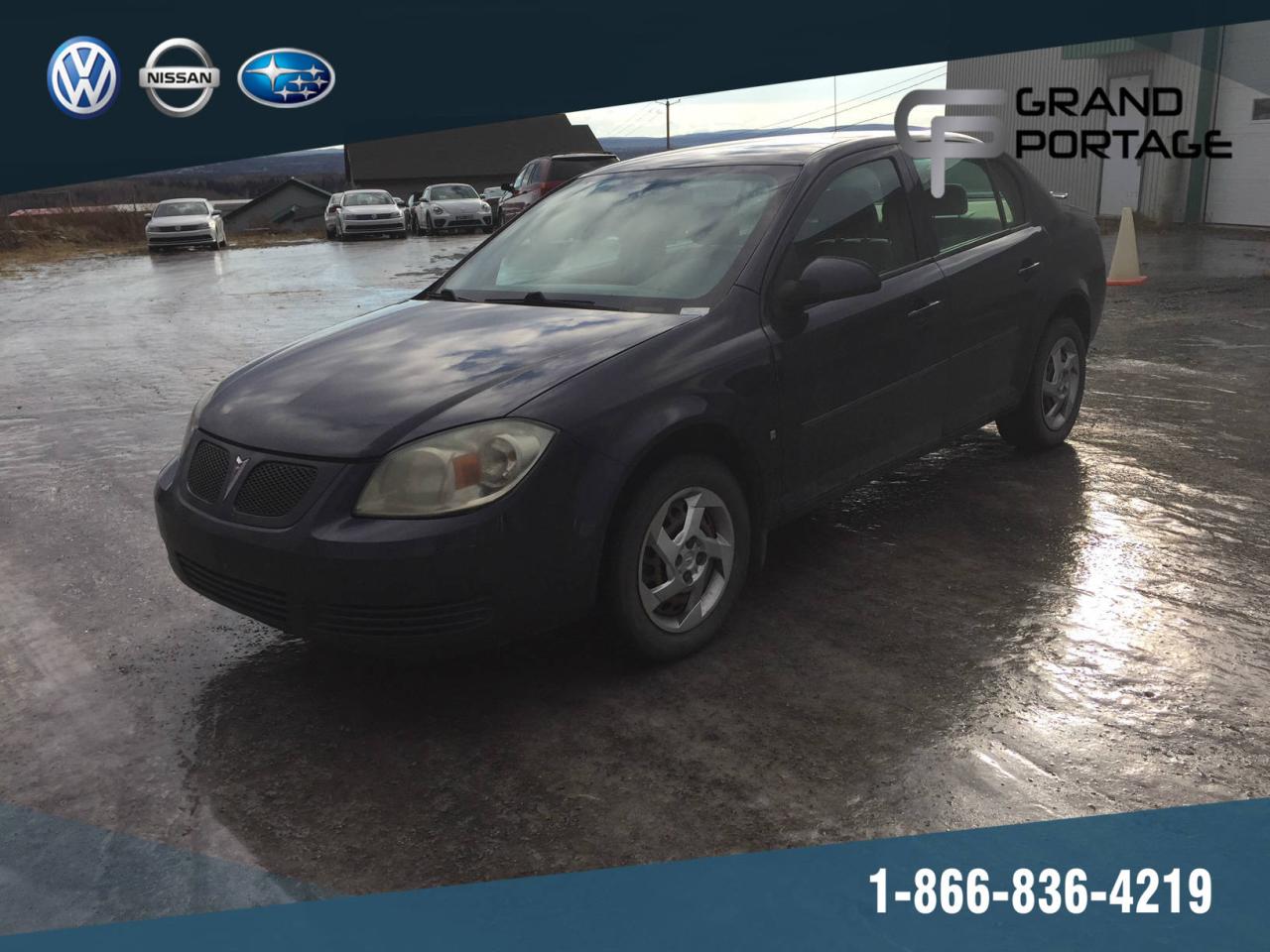 Used 2008 Pontiac G5 2.2L + MANUEL + VITRES ÉLECTRIQUES + BIE for sale in Rivière-Du-Loup, QC