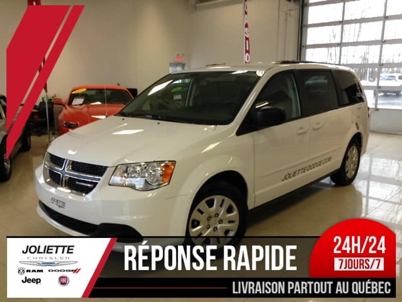 <a href=http://www.joliettedodge.com/occasion/Dodge-Grand_Caravan-2017.html>http://www.joliettedodge.com/occasion/Dodge-Grand_Caravan-2017.html</a>

Véhicule inspecté par un mécanicien professionnel certifié CAA Québec. Le véhicule a été inspecté ET reconditionné. Notre concessionnaire offre le rapport Carproof et le kilométrage est certifié par notre machine ultra-moderne de la concession. Grâce à des ententes exclusives, nous offrons un financement à partir de 0.9% disponible et nous avons des spécialistes de 2ième et 3ième chance au crédit sur place avec plus de 30 ans dexpérience dans le domaine. Pré-approbation de crédit disponible! Nous reprenons les échanges de toutes marques et grâce à notre important réseau, nous offrons le maximum pour votre véhicule déchange! Avec plus de 30 ans en service, Joliette Dodge est encore une entreprise familiale qui sait être à lécoute de ses clients. Cest pourquoi nous avons des avis moyen de 4.5 étoiles sur 5 à travers toute nos plate-forme confondu (Google, Facebook, Reviewsii). Nous sommes à seulement 25 minutes de lest de Montréal et de Terrebonne au coin de lautoroute 158 et 31. Nous offrons un service de livraison de véhicule par remorque fermée à la grandeur de la province. INFO rapide via TEXTO : 450-760-8834 Faite une demande internet ou appelez nous et voyez pourquoi chez Joliette Dodge, Ça vaut le détour! Vous cherchez un 4X4 SUV « Truck » Jeep ou encore même un camion diesel? www.joliettedodge.com cest plus de 300 véhicules disponibles! (Si vous habitez à plus de 50km de la concession, avant de passer, renseignez-vous à un représentant sur la possibilité dobtenir une carte dessence ou Tim Hortons si vous vous déplacez pour venir voir un véhicule). INFO TEXTO, 24H/24, 7Jours/7 : 450-760-8834 -- We also speak English! We are at 25 min of Montreal. Were a family owned business for more than 30 years. We have one of the highest ratings of customer satisfaction in Quebec. See it by yourself: Text us 7 days a week at 450-760-8834. Rapid response guaranteed! Joliette Dodge, Its worth the detour!