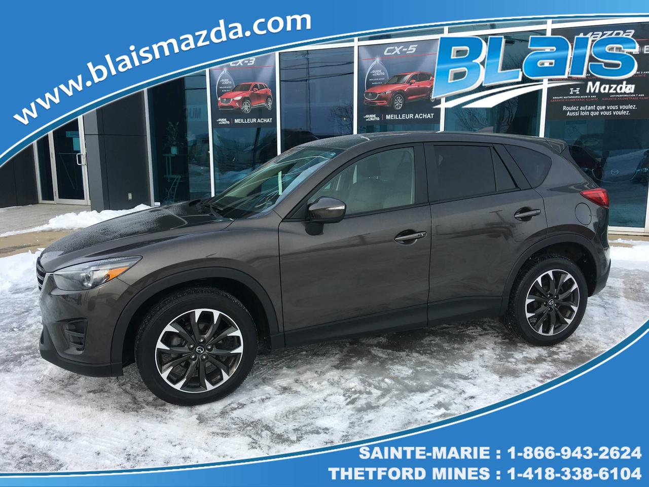 <a href=https://www.blaismazda.com/occasion/Mazda-CX5-2016.html>https://www.blaismazda.com/occasion/Mazda-CX5-2016.html</a>

Blais Mazda est reconnu pour la qualité et linspection minutieuse de ses véhicules.
Nous offrons un inventaire très varié pour tout les budgets à des taux de financement très avantageux.  
Nous sommes toujours à la recherche de véhicules doccasion, de toutes marques et modèles, passez nous voir pour une évaluation gratuite de votre véhicule.