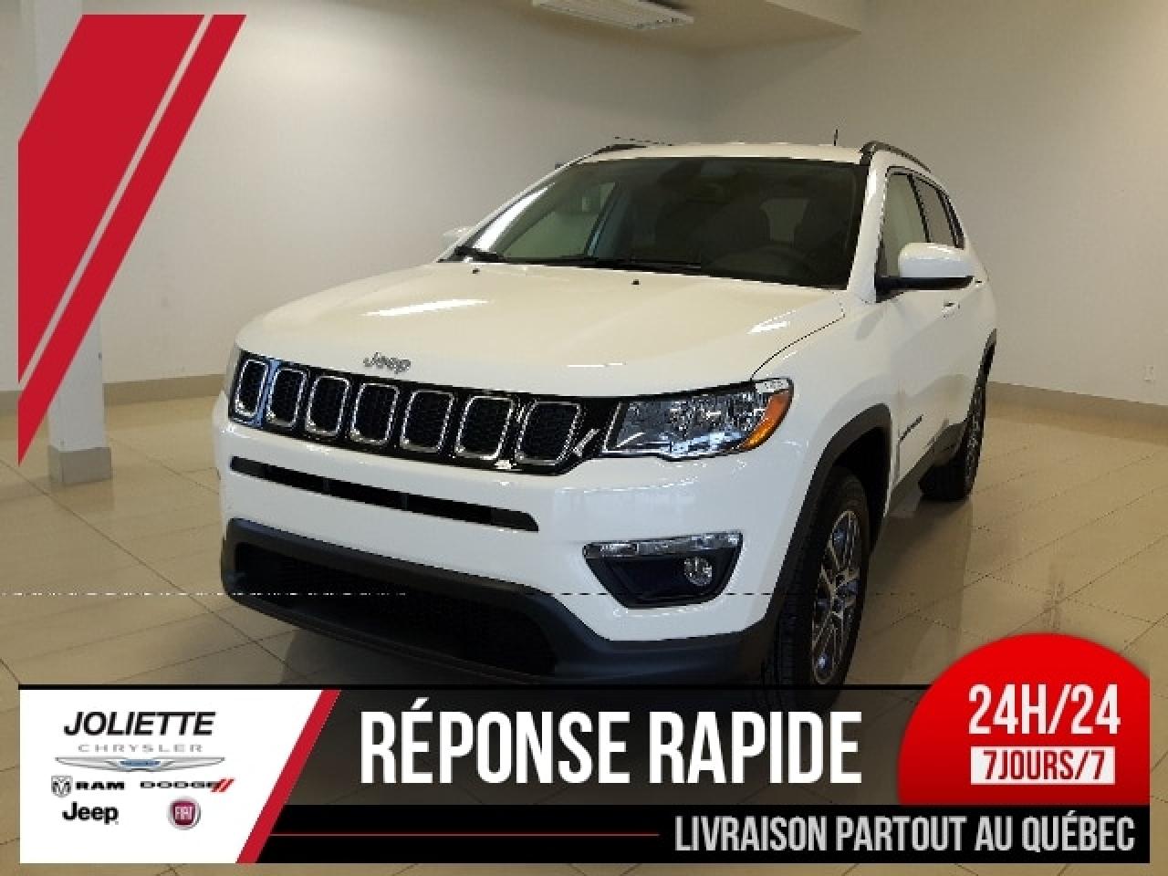 Used 2017 Jeep Compass North 4x4 Ens. Temps for sale in Joliette, QC
