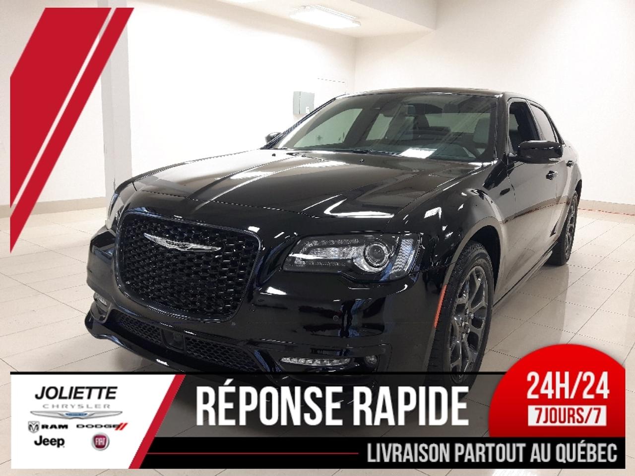 <a href=http://www.joliettedodge.com/occasion/Chrysler-300-2018.html>http://www.joliettedodge.com/occasion/Chrysler-300-2018.html</a>

300 2018 DÉMO AWD, CUIR, TOIT PANORAMIQUE, CAMÉRA DE RECULE, DÉMARREUR À DISTANCE, ET LE NOUVEAU UCONNECT. SACHEZ EN PROFITER :) brPour de linformation rapide 7 jours sur 7, appelez ou textez Samantha au: 450-760-8834.brPré-approbation au crédit disponible! Soyez pré-approuvé, 1ère, 2ième, 3ième chance au crédit! Nous reprenons TOUS les échanges, de toutes les marques! Nous reprenons même en échange les bateaux, motos, motoneiges, etc. Nous faisons affaire avec plusieurs acheteurs dans le but de toujours vous offrir le MAXIMUM. brNous sommes une concession familiale en affaire depuis plus de 30 ans qui font tout en leur possible pour offrir un service exceptionnel autant à la vente quau service après-vente. *MOYENNE DAVIS DE 4.5/5*sur plus de 400 avis Google/Facebook/Reviewsii. Nous sommes lune des rares concessions recommandées CAA Québec, ce qui signifie un taux de satisfaction de la clientèle pour le service après-vente de plus de 95%! brNous sommes à seulement 25 minutes de lest de Montréal et de Terrebonne au coin de la route 158 et autoroute 31. Nous offrons un service de livraison de véhicule à la grandeur de la province par remorque fermée. INFO TEXTO: 450-760-8834brPS. Si vous habitez à plus de 50km de la concession, renseignez-vous sur la possibilité dobtenir une carte dessence de 20$ ici sur place si vous vous déplacez pour venir voir un véhicule.br-- We also speak English! We are at 25 min of Montreal. Were a family owned business for more than 30 years. We have one of the highest ratings of customer satisfaction in Quebec. See it by yourself: Text us 7 days a week at 450-760-8834. Rapid response guaranteed! Get a gaz card of 20$ on site if you come see a vehicle and come from more than 50km!