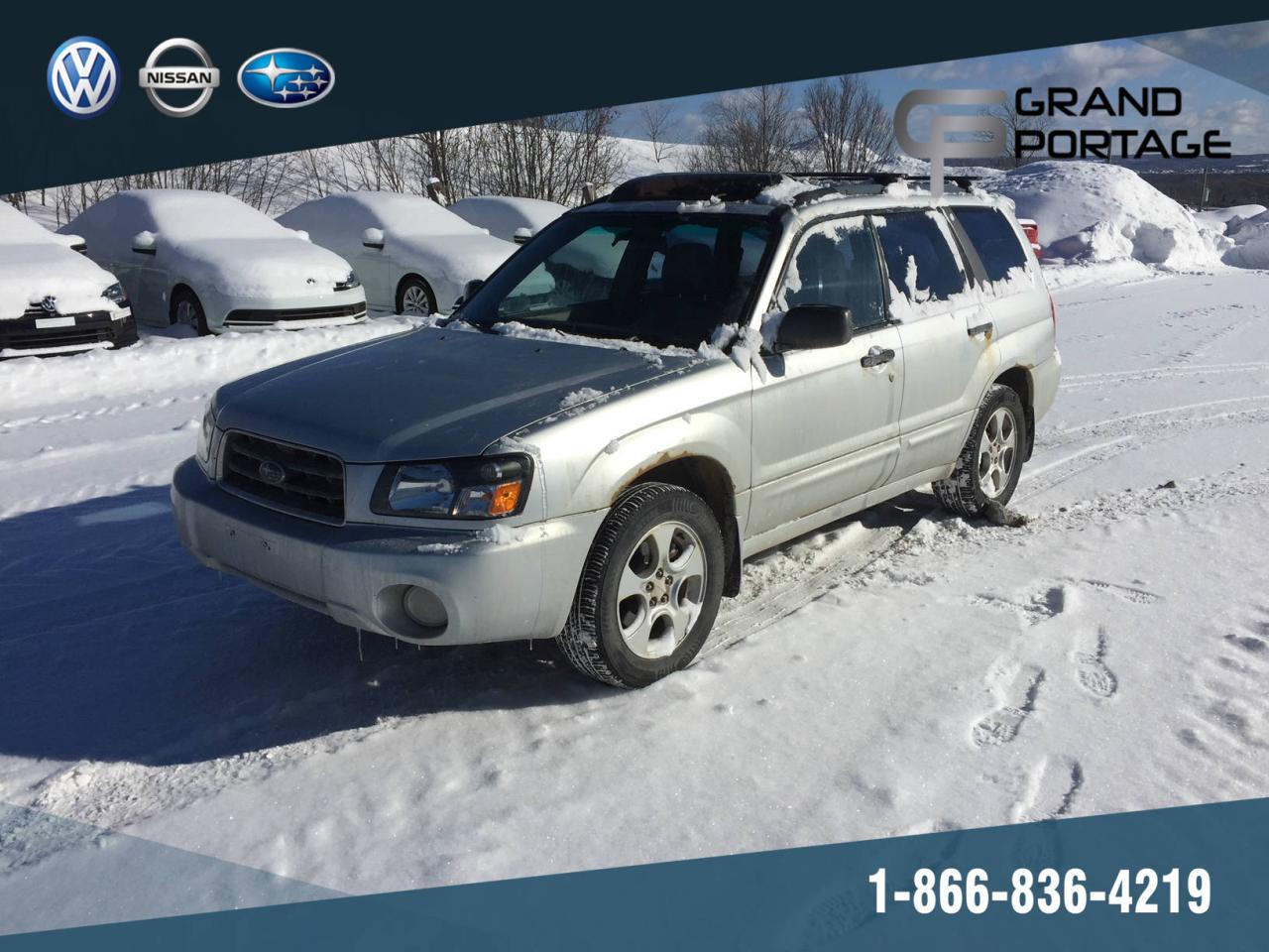 Used 2003 Subaru Forester XS 2.5L + AWD + AUTO + MAGS + VITRES + C for sale in Rivière-Du-Loup, QC