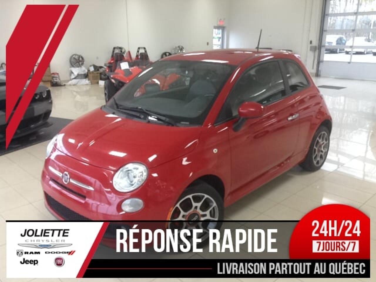 Used 2012 Fiat 500 Sport, A/c for sale in Joliette, QC