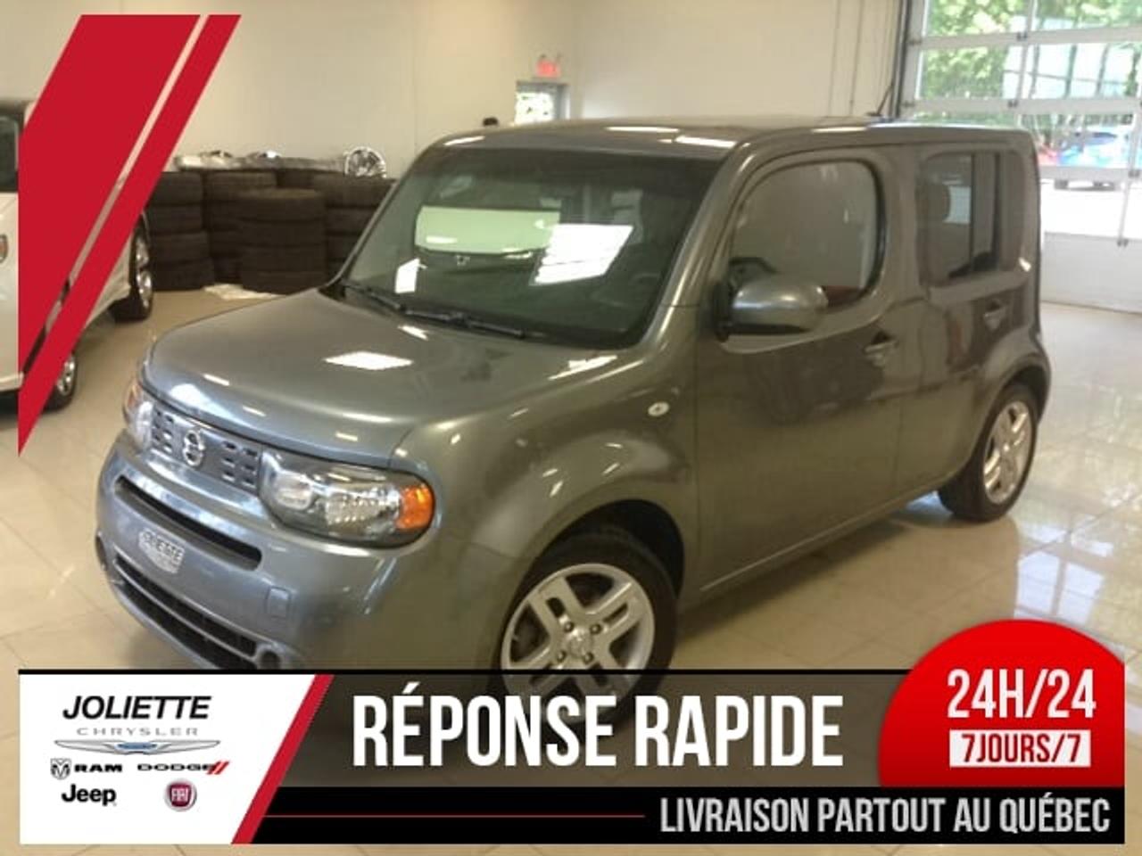 <a href=http://www.joliettedodge.com/occasion/Nissan-Cube-2010.html>http://www.joliettedodge.com/occasion/Nissan-Cube-2010.html</a>

BAISSE DE PRIX! PAYEZ 38$ PAR SEMAINE TOUTE INCLUS, MÊME LES TAXES! AUTOMATIQUE, BLUETOOTH, ABS, AIR CLIMATISÉ, GROUPE ELECTRIQUE COMPLET (VITRES, PORTES, MIROIRS, HAYON), RÉGULATEUR DE VITESSE, VERROUILLAGE AUTOMATIQUE, VITRES TEINTÉS, SIÈGES BAQUET, PHARES AUTOMATIQUE, AM/FM/CD/RADIO, FOG. PAYEZ 42$/SEM TOUTE INCLUS, MÊME LES TAXES!! INFO TEXTO 7J/7: 450-760-8834 (SAMANTHA). APPROBATION DE CRÉDIT FACILE! GARANTIE TRANSMISSION : 29 OCTOBRE 2020 / 200 000 KM Véhicule inspecté par un mécanicien professionnelcertifié CAA Québec. Notreconcessionnaire offre le rapport Carproof et le kilométrage est certifié parnotre machine ultra-moderne de la concession. Grâce à des ententesexclusives, nous offrons un financement à partir de 0.9% disponible et nousavons des spécialistes de 2 ième et 3 ième chance au créditsur place avec plus de 30 ans dexpérience dans le domaine. Pré-approbation decrédit disponible! Nous reprenons les échanges de toutes marques et grâce ànotre important réseau, nous offrons le maximum pour votre véhicule déchange! Avec plus de 30 ans en service, Joliette Dodge estencore une entreprise familiale qui sait être à lécoute de ses clients. Cestpourquoi nous avons des avis moyen de 4.5 étoiles sur 5 à travers toute nosplate-forme confondu (Google, Facebook, Reviewsii). Nous sommes à seulement 25minutes de lest de Montréal et de Terrebonne au coin de lautoroute 158 et 31.Nous offrons un service de livraison de véhicule par remorque fermée à lagrandeur de la province. INFO rapide via TEXTO : 450-760-8834 Faite une demande internet ou appelez nous et voyezpourquoi chez Joliette Dodge, Ça vaut le détour! Vous cherchez un 4X4 SUV« Truck » Jeep ou encore même un camion diesel? www.joliettedodge.com cest plus de 300 véhicules disponibles! (Si vous habitez à plus de 50km de laconcession, avant de passer, renseignez-vous à un représentant sur lapossibilité dobtenir une carte dessence ou Tim Hortons si vous vous déplacezpour venir voir un véhicule). INFO TEXTO, 24H/24, 7Jours/7: 450-760-8834 -- We also speak English! We are at 25 min of Montreal. Were afamily owned business for more than 30 years. We have one of the highestratings of customer satisfaction in Quebec. See it by yourself: Text us 7 daysa week at 450-760-8834 . Rapidresponse guaranteed! Joliette Dodge, Its worth the detour!