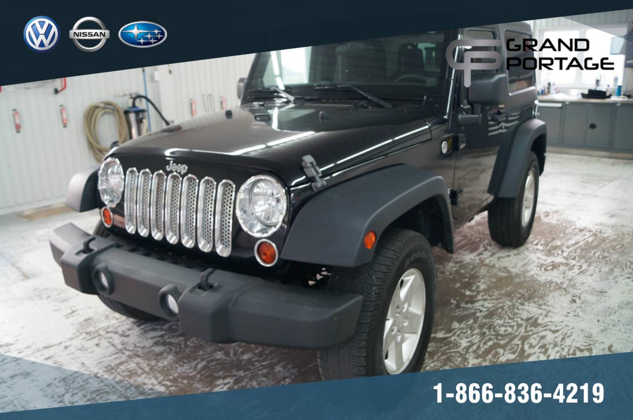 Used 2013 Jeep Wrangler SPORT 3.6L + AWD + MANUEL + MAGS + CRUIS for sale in Rivière-Du-Loup, QC