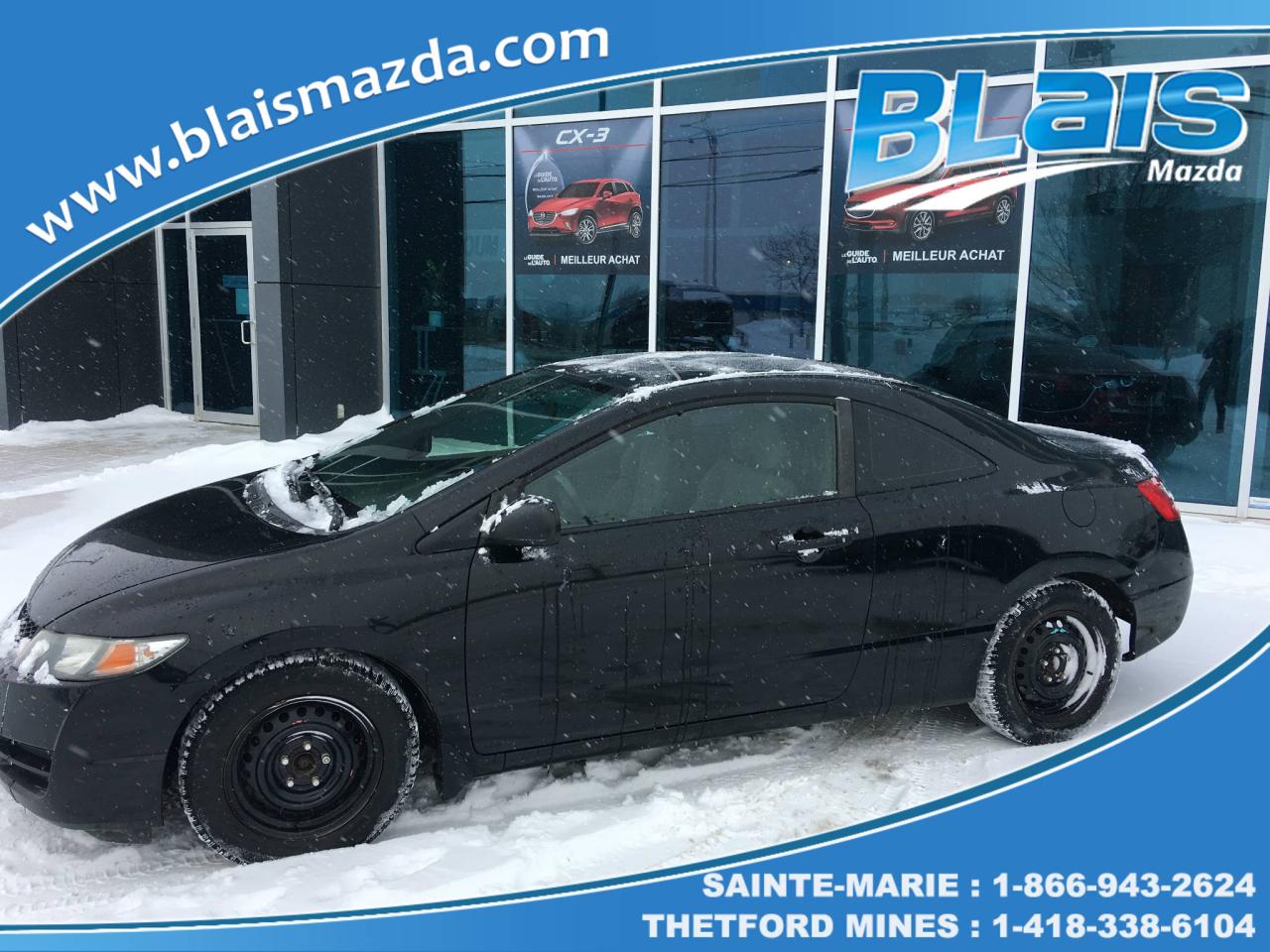 Used 2009 Honda Civic 2 portes, boîte manuelle, DX for sale in Ste-Marie, QC