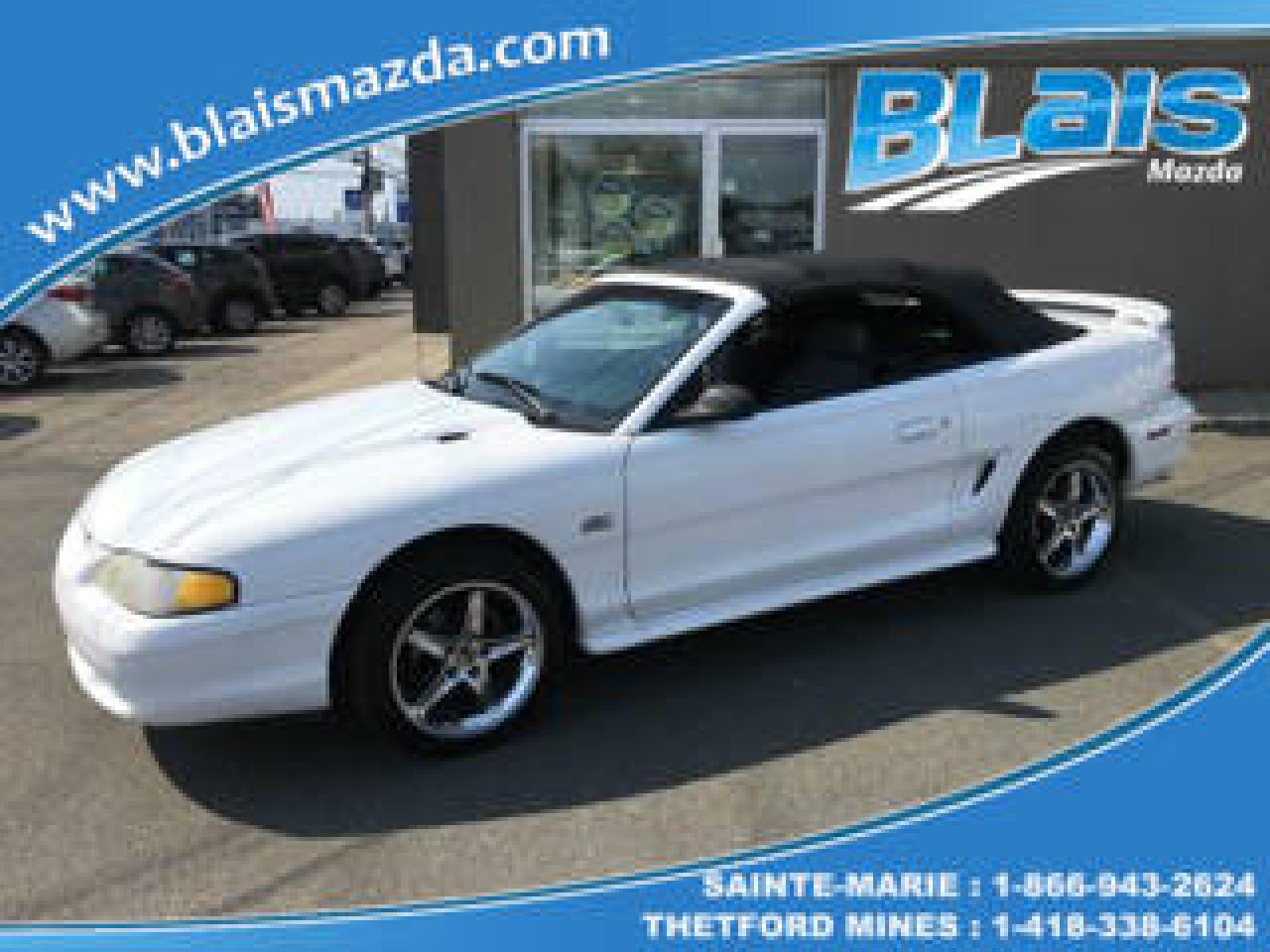 Used 1994 Ford Mustang Convertible GT for sale in Ste-Marie, QC