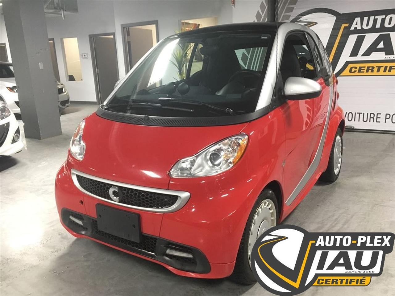 <a href=https://www.autoaubaine.com/Smart-Fortwo-c7009681.html>https://www.autoaubaine.com/Smart-Fortwo-c7009681.html</a>

NOUVEL ARRIVAGE- USB - AUXILIAIRE -  SIÈGE CHAUFFANT - TOIT PANORAMIQUE - AIR CLIMATISÉ - PALETTE DE CHANGEMENT DE VITESSE AU VOLANT - ÉCONOMIQUE     Nous avons effectué un reconditionnement complet incluant shampooing intérieur et moteur cire et polissage 3 étapes complet. Nous avons effectué une inspection mécanique complète et les réparations nécessaires au fonctionnement sécuritaire du véhicule. PARTEZ EN CONFIANCE! Une garantie mécanique complète de 4 ANS / 60 000KM incluant les groupes électrique et accessoires peut vous être offerte à lachat à coût très réduit! INFORMEZ-VOUS! FINANCEMENT : Nous offrons le financement sur ce véhicule, 1-2-3e chances aux crédit au MEILLEUR TAUX disponible. Termes jusquà 66 mois disponible. FAITES-VOTRE DEMANDE DE FINANCEMENT EN LIGNE !! GRATUIT ET RÉPONSE RAPIDE! PROFITEZ DE NOS RABAIS FOURNISSEUR SUR TOUT PIÈCES-SERVICE APRÈS-VENTE! ÉCONOMISEZ JUSQUÀ 50% SUR VOS PROCHAINS CHANGEMENTS DHUILE ET ENTRETIENS! AUTOPLEX VIAU CERTIFIÉ est une entreprise familiale en affaire depuis 1955. Notre personnel dexpérience à comme mission de vous satisfaire à tout les niveaux de votre transactions. Notre but est de simplifier votre processus dachat au maximum! FAITES-NOUS CONFIANCE!!