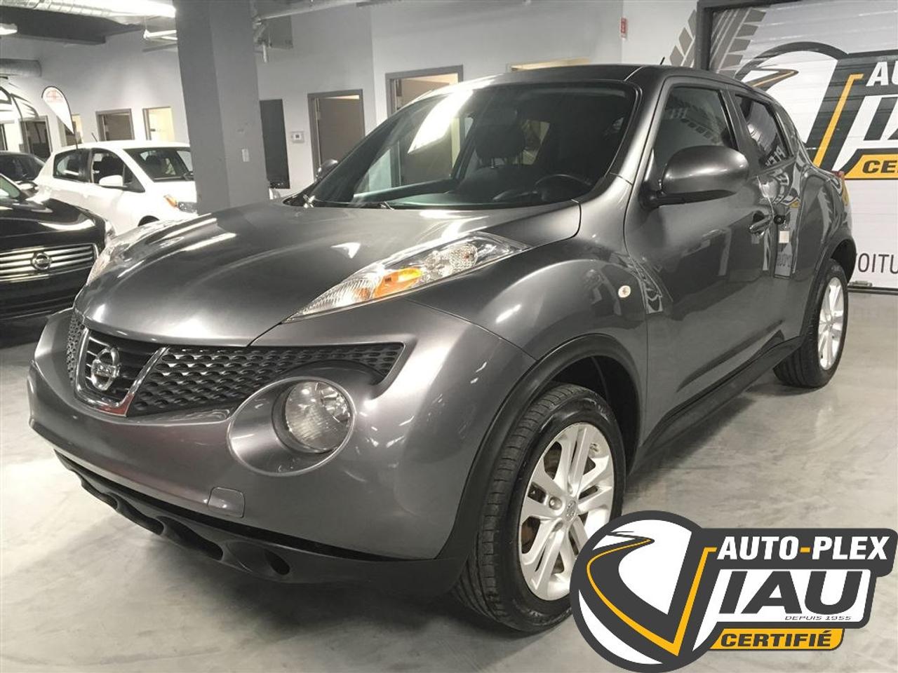 <a href=https://www.autoaubaine.com/Nissan-Juke-c7018406.html>https://www.autoaubaine.com/Nissan-Juke-c7018406.html</a>

INTÉRIEUR AVEC ACCENT DE COULEUR ROUGE -BLUETOOTH - COMMANDE AUDIO AU VOLANT - RÉGULATEUR DE VITESSE - AIR CLIMATISÉ - PRISE AUX - VITRE ÉLECTRIQUE. Nous avons effectué un reconditionnement complet incluant shampooing intérieur et moteur cire et polissage 3 étapes complet. Nous avons effectué une inspection mécanique complète et les réparations nécessaires au fonctionnement sécuritaire du véhicule. PARTEZ EN CONFIANCE! Une garantie mécanique complète de 4 ANS / 60 000KM incluant les groupes électrique et accessoires peut vous être offerte à lachat à coût très réduit! INFORMEZ-VOUS! FINANCEMENT : Nous offrons le financement sur ce véhicule, 1-2-3e chances aux crédit au MEILLEUR TAUX disponible. Termes jusquà 66 mois disponible. FAITES-VOTRE DEMANDE DE FINANCEMENT EN LIGNE !! GRATUIT ET RÉPONSE RAPIDE! PROFITEZ DE NOS RABAIS FOURNISSEUR SUR TOUT PIÈCES-SERVICE APRÈS-VENTE! ÉCONOMISEZ JUSQUÀ 50% SUR VOS PROCHAINS CHANGEMENTS DHUILE ET ENTRETIENS! AUTOPLEX VIAU CERTIFIÉ est une entreprise familiale en affaire depuis 1955. Notre personnel dexpérience à comme mission de vous satisfaire à tout les niveaux de votre transactions. Notre but est de simplifier votre processus dachat au maximum! FAITES-NOUS CONFIANCE!!