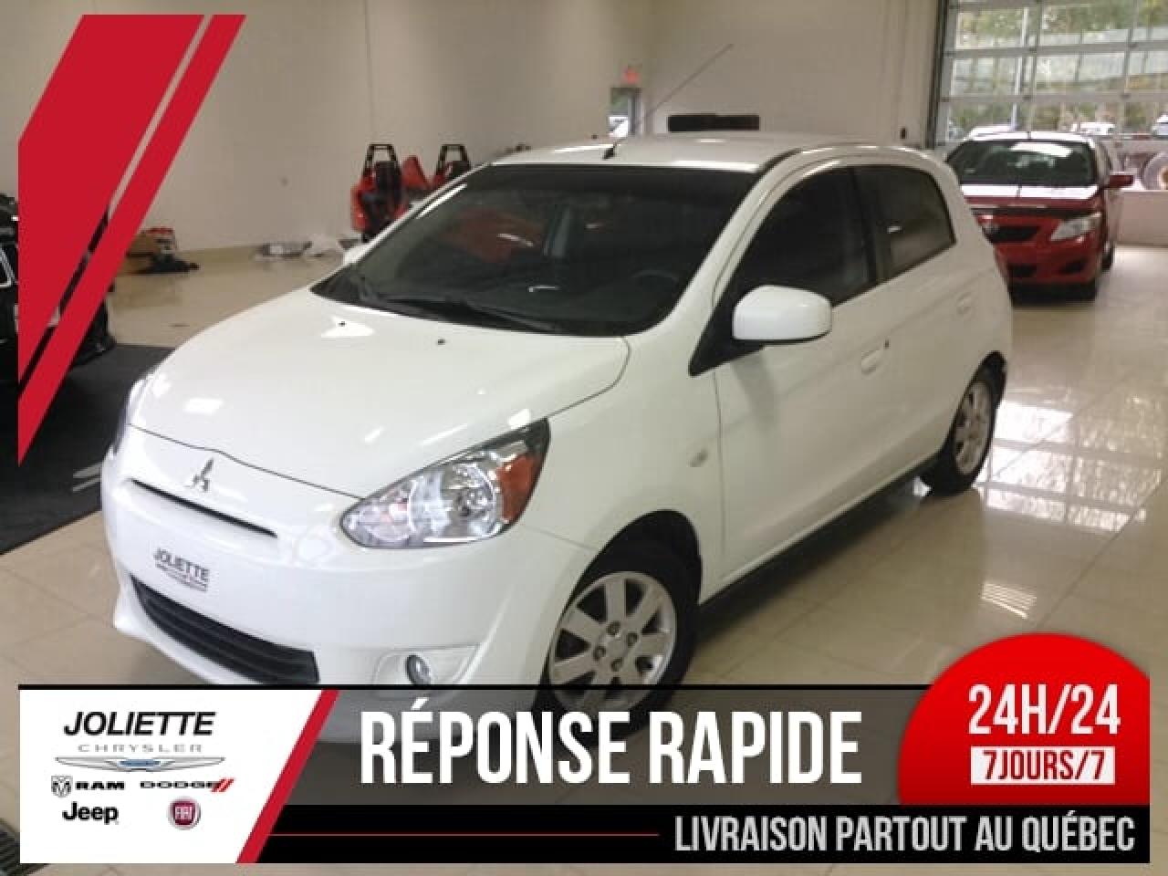 Used 2014 Mitsubishi Mirage Se, A/c, Mag for sale in Joliette, QC