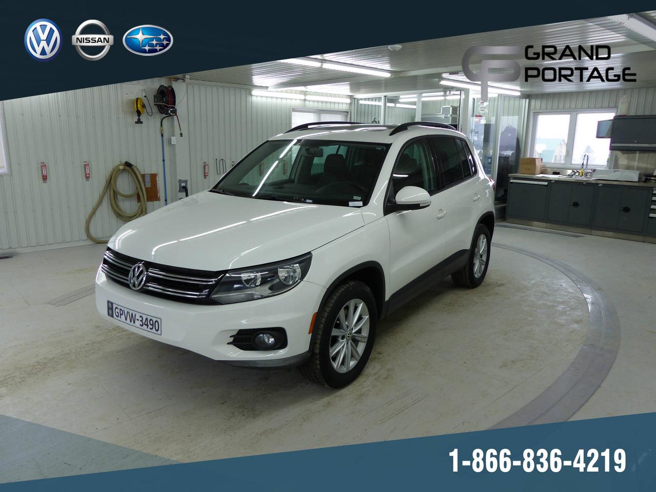 <a href=https://www.autoaubaine.com/Volkswagen-Tiguan-c7006184.html>https://www.autoaubaine.com/Volkswagen-Tiguan-c7006184.html</a>

Splendide véhicule utilitaire sport compact à transmission automatique 6 vitesses, toit ouvrant panoramique, sièges avant chauffants, volant gainé de cuir, etc., de bas kilométrage, en excellente conidition.