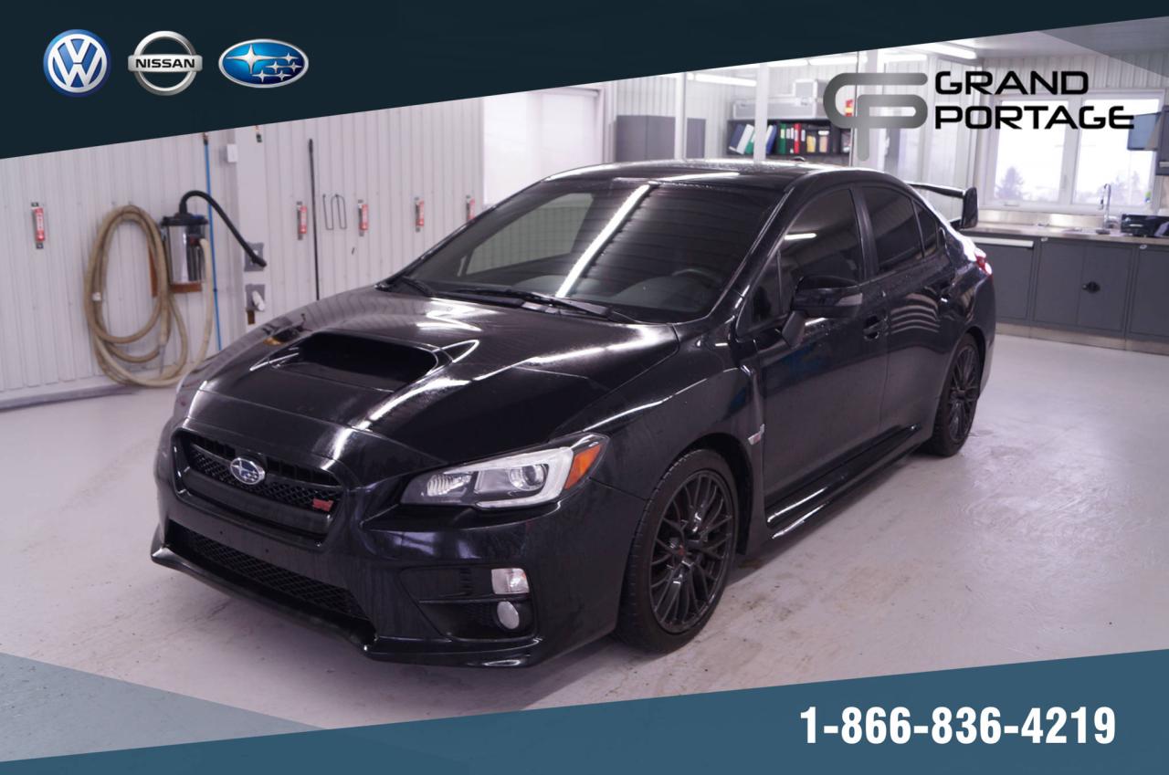 Used 2017 Subaru Impreza WRX STi 2.5L + MANUEL + AWD + CUIR + MAGS + CAMÉ for sale in Rivière-Du-Loup, QC