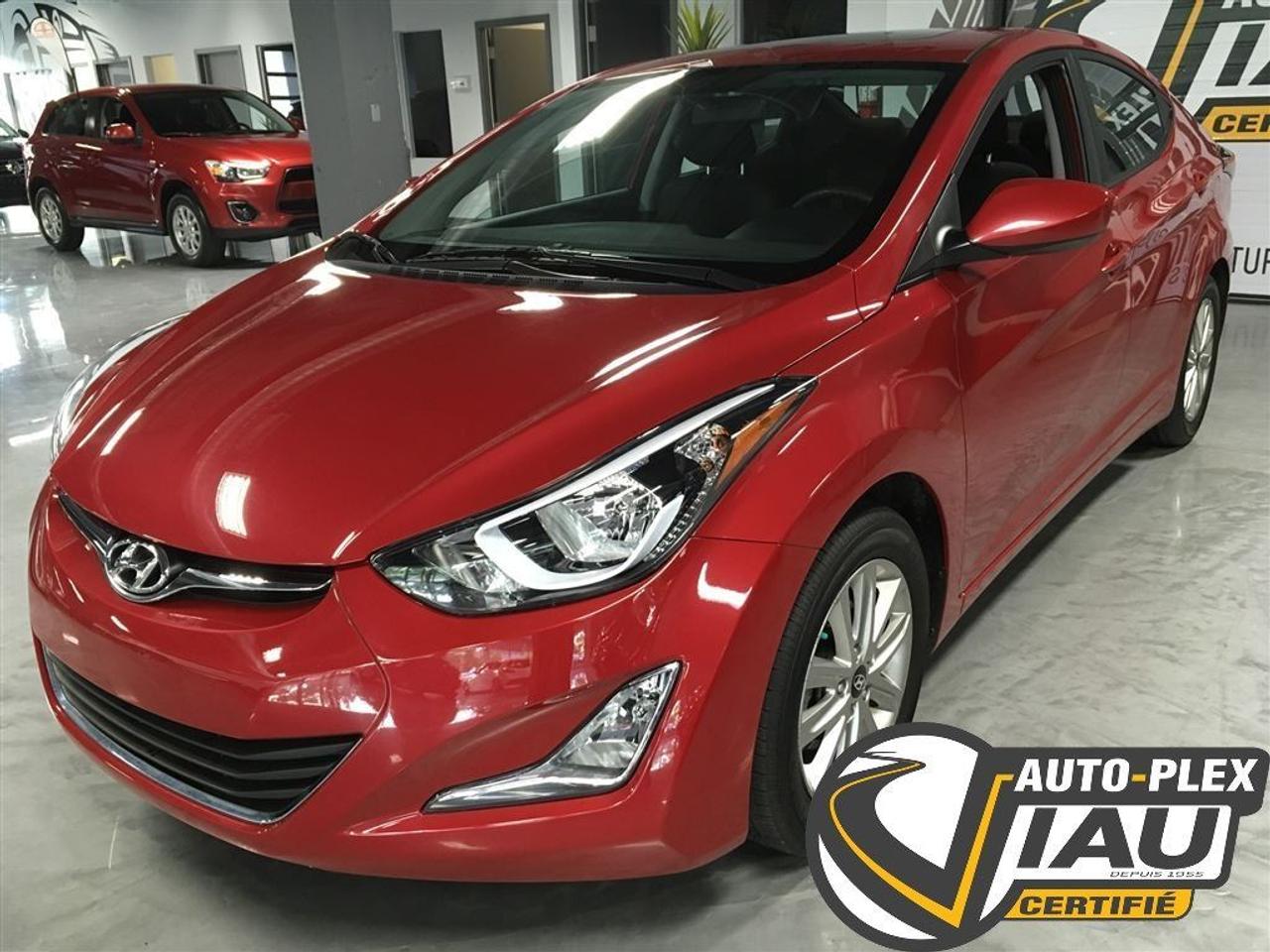 <a href=https://www.autoaubaine.com/Hyundai-Elantra-c6887511.html>https://www.autoaubaine.com/Hyundai-Elantra-c6887511.html</a>

MODÈLE SPORT TOIT OUVRANT BLUETOOTH BLUETOOTH AUDIO SANS FIL PHARES ANTIBROUILLARDS COMMANDE AUDIO AU VOLANT RÉGULATEUR DE VITESSE MAGS USB TRÈS BAS KM CAMÉRA SIÈGE CHAUFFANT WOW!!    CE VÉHICULE NÀ JAMAIS ÉTÉ ACCIDENTÉ.  Nous avons effectué un reconditionnement complet incluant shampooing intérieur et moteur cire et polissage 3 étapes complet.    Nous avons effectué une inspection mécanique complète et les réparations nécessaires au fonctionnement sécuritaire du véhicule. CE VÉHICULE EST CERTIFIÉ. PARTEZ EN CONFIANCE!     Une garantie mécanique complète de 4 ANS / 60 000KM incluant les groupes électrique et accessoires peut vous être offerte à lachat à coût très réduit! INFORMEZ-VOUS!    FINANCEMENT : Nous offrons le financement sur ce véhicule, 1-2-3e chances aux crédit. Taux dIntérêt à partir de 3.74%. Terme jusquà 84 mois disponible. FAITES-VOTRE DEMANDE DE FINANCEMENT EN LIGNE !! GRATUIT ET RÉPONSE RAPIDE!     PROFITEZ DE NOS RABAIS FOURNISSEURS SUR TOUT PIÈCES-SERVICE APRÈS-VENTE! ÉCONOMISEZ JUSQUÀ 50% SUR VOS PROCHAINS CHANGEMENTS DHUILE ET ENTRETIENS!     AUTOPLEX VIAU CERTIFIÉ est une entreprise familiale en affaire depuis 1955. Notre personnel dexpérience à comme mission de vous satisfaire à tout les niveaux de votre transactions. Notre but est de simplifier votre processus dachat au maximum! FAITES-NOUS CONFIANCE!!