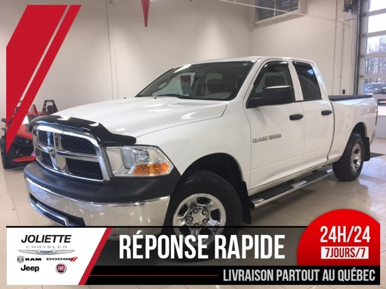 <a href=http://www.joliettedodge.com/occasion/RAM-1500-2012.html>http://www.joliettedodge.com/occasion/RAM-1500-2012.html</a>

SXT , 4x4 , MARCHE PIED , BEDLINER , TOILE , GR ELEC , MAGS , ATTACHE REMORQUE Véhicule inspecté par un mécanicien professionnel certifiéCAA Québec. Le véhicule a été inspecté ET réparé. Notre concessionnaire offrele rapport Carproof et le kilométrage est certifié par notre machineultra-moderne de la concession. Grâce à des ententes exclusives, nousoffrons un financement à partir de 0.9% disponible et nous avons desspécialistes de 2ième et 3ième chance au crédit sur place avec plus de 30 ansdexpérience dans le domaine. Pré-approbation de crédit disponible! Nousreprenons les échanges de toutes marques et grâce à notre important réseau,nous offrons le maximum pour votre véhicule déchange! Avec plus de 30 ans en service, Joliette Dodge est encoreune entreprise familiale qui sait être à lécoute de ses clients. Cestpourquoi nous avons des avis moyen de 4.5 étoiles sur 5 à travers toute nosplate-forme confondu (Google, Facebook, Reviewsii). Nous sommes à seulement 25minutes de lest de Montréal et de Terrebonne au coin de lautoroute 158 et 31.Nous offrons un service de livraison de véhicule par remorque fermée à lagrandeur de la province. INFO rapide via TEXTO : 450-760-8834 Faite une demande internet ou appelez nous et voyez pourquoichez Joliette Dodge, Ça vaut le détour! Vous cherchez un 4X4 SUV « Truck » Jeepou encore même un camion diesel? www.joliettedodge.com cest plus de 300 véhicules disponibles! (Si vous habitez à plus de 50km de laconcession, avant de passer, renseignez-vous à un représentant sur lapossibilité dobtenir une carte dessence ou Tim Hortons si vous vous déplacezpour venir voir un véhicule). INFO TEXTO,24H/24, 7Jours/7: 450-760-8834 -- We alsospeak English! We are at 25 min of Montreal. Were a family owned business formore than 30 years. We have one of the highest ratings of customer satisfactionin Quebec. See it by yourself: Text us 7 days a week at 450-760-8834. Rapid response guaranteed! Joliette Dodge, Its worth the detour! Normal 0 21 false false false FR-CA X-NONE X-NONE /* Style Definitions */ table.MsoNormalTable {mso-style-name:Tableau Normal mso-tstyle-rowband-size:0 mso-tstyle-colband-size:0 mso-style-noshow:yes mso-style-priority:99 mso-style-parent: mso-padding-alt:0cm 5.4pt 0cm 5.4pt mso-para-margin-top:0cm mso-para-margin-right:0cm mso-para-margin-bottom:10.0pt mso-para-margin-left:0cm line-height:115% mso-pagination:widow-orphan font-size:11.0pt font-family:Calibri,sans-serif mso-ascii-font-family:Calibri mso-ascii-theme-font:minor-latin mso-hansi-font-family:Calibri mso-hansi-theme-font:minor-latin mso-fareast-language:EN-US}