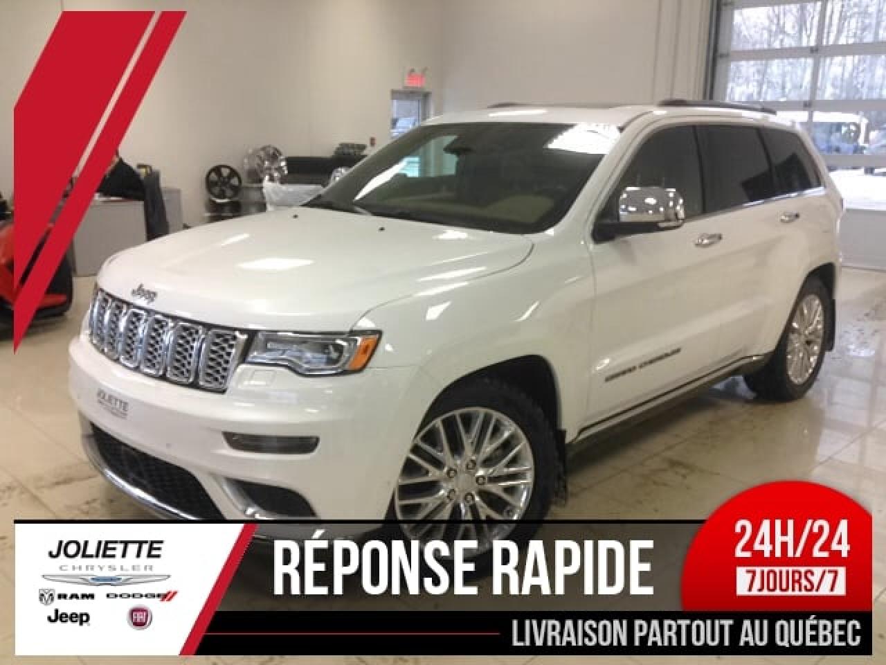 Used 2018 Jeep Grand Cherokee Summit Int. Brun for sale in Joliette, QC