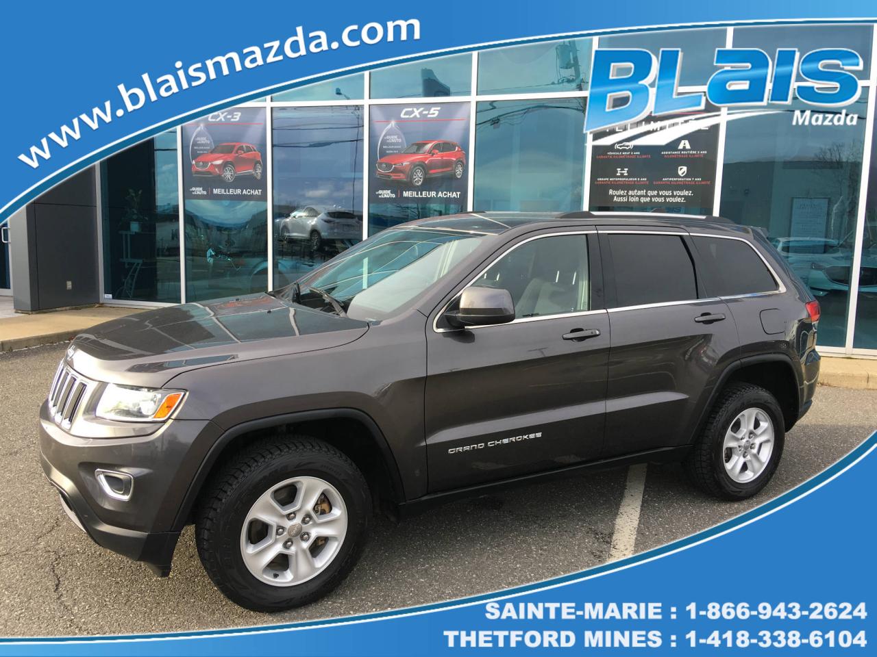 Used 2015 Jeep Grand Cherokee 4 RM  Laredo for sale in Ste-Marie, QC