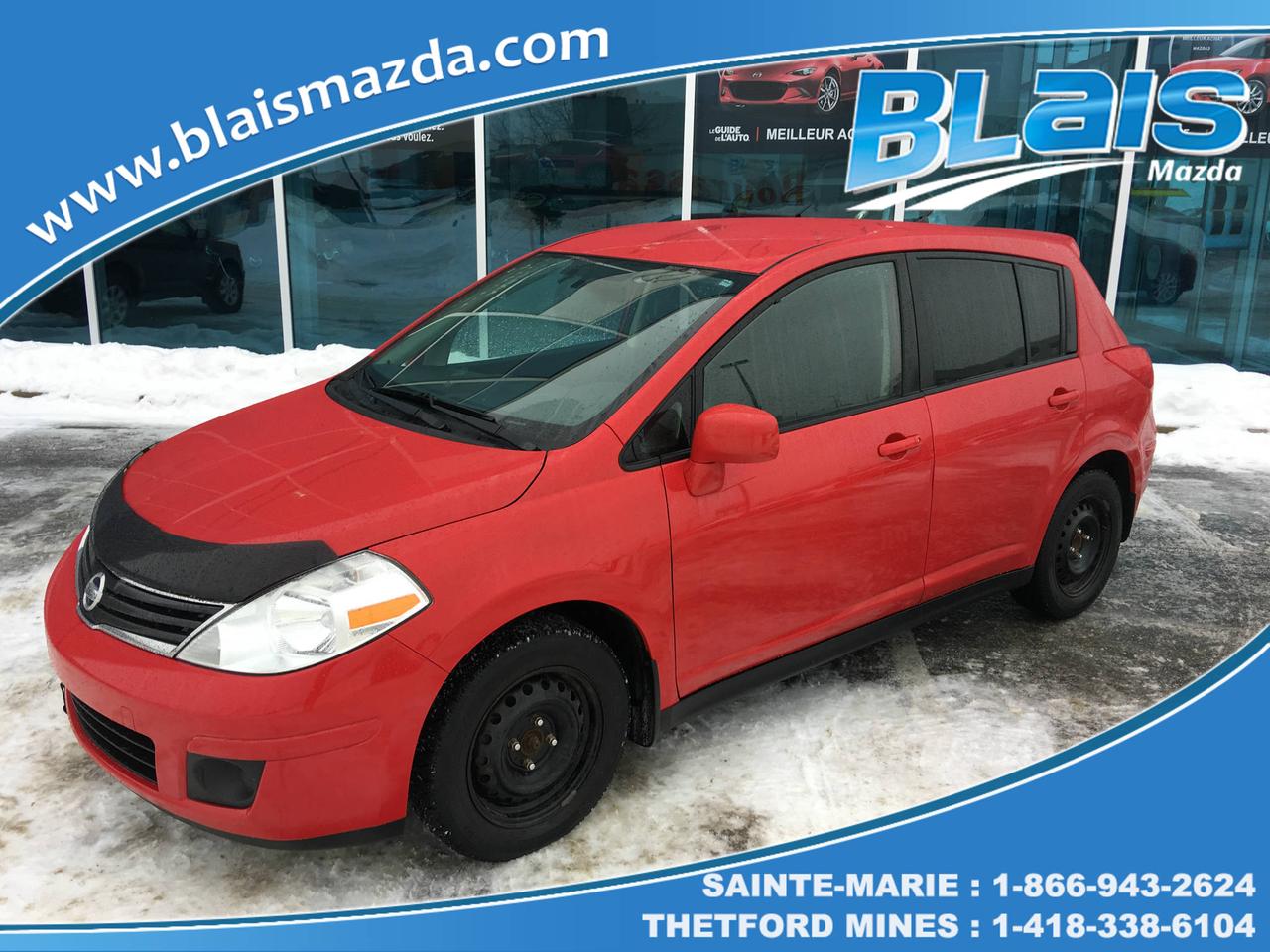 <a href=https://www.blaismazda.com/occasion/Nissan-Versa-2010.html>https://www.blaismazda.com/occasion/Nissan-Versa-2010.html</a>

Blais Mazda est reconnu pour la qualité et linspection minutieuse de ses véhicules.
Nous offrons un inventaire très varié pour tout les budgets à des taux de financement très avantageux.  
Nous sommes toujours à la recherche de véhicules doccasion, de toutes marques et modèles, passez nous voir pour une évaluation gratuite de votre véhicule.