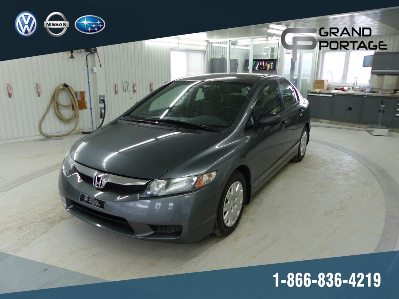 Used 2010 Honda Civic DX-A, berline, automatique, + Air Climat for sale in Rivière-Du-Loup, QC