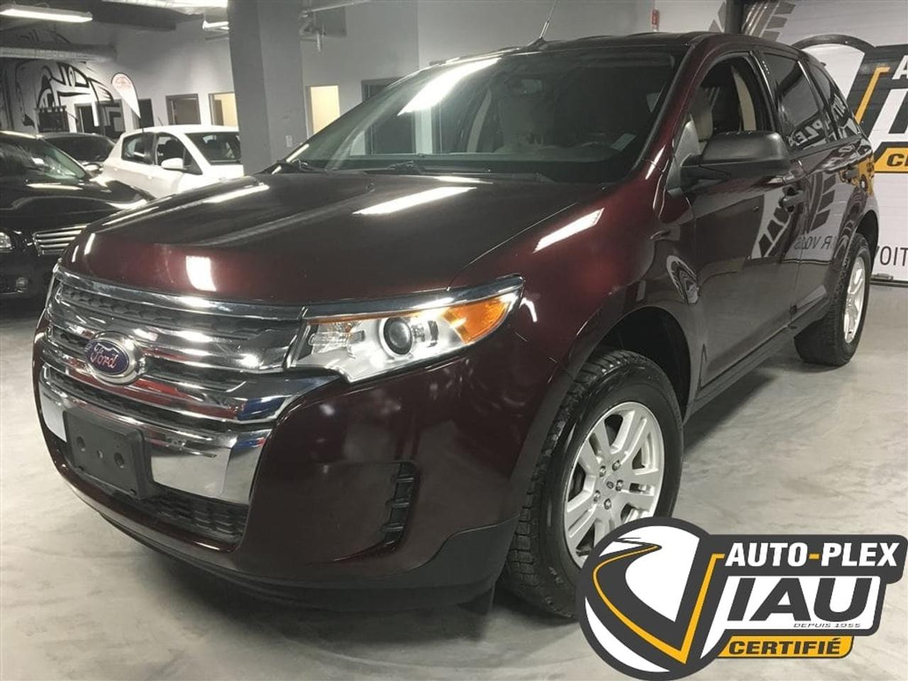 <a href=https://www.autoaubaine.com/Ford-Edge-c7016935.html>https://www.autoaubaine.com/Ford-Edge-c7016935.html</a>

RÉGULATEUR DE VITESSE - COMMANDE AUDIO AU VOLANT - BLUETOOTH - AIR CLIMATISÉ - MAGS - PRISE AUX - DÉVERROUILLAGE PAR CODE. Nous avons effectué un reconditionnement complet incluant shampooing intérieur et moteur cire et polissage 3 étapes complet. Nous avons effectué une inspection mécanique complète et les réparations nécessaires au fonctionnement sécuritaire du véhicule. PARTEZ EN CONFIANCE! Une garantie mécanique complète de 4 ANS / 60 000KM incluant les groupes électrique et accessoires peut vous être offerte à lachat à coût très réduit! INFORMEZ-VOUS! FINANCEMENT : Nous offrons le financement sur ce véhicule, 1-2-3e chances aux crédit au MEILLEUR TAUX disponible. Termes jusquà 54 mois disponible. FAITES-VOTRE DEMANDE DE FINANCEMENT EN LIGNE !! GRATUIT ET RÉPONSE RAPIDE! PROFITEZ DE NOS RABAIS FOURNISSEUR SUR TOUT PIÈCES-SERVICE APRÈS-VENTE! ÉCONOMISEZ JUSQUÀ 50% SUR VOS PROCHAINS CHANGEMENTS DHUILE ET ENTRETIENS! AUTOPLEX VIAU CERTIFIÉ est une entreprise familiale en affaire depuis 1955. Notre personnel dexpérience à comme mission de vous satisfaire à tout les niveaux de votre transactions. Notre but est de simplifier votre processus dachat au maximum! FAITES-NOUS CONFIANCE!!