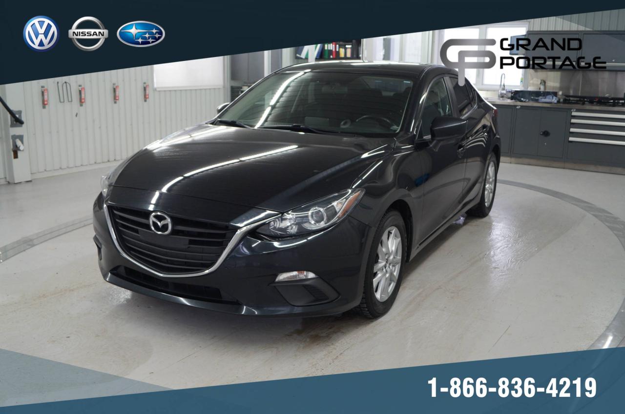 Used 2014 Mazda 3 GS 2.0L SKYACTIVE+ MANUEL + CAMÉRA + AC for sale in Rivière-Du-Loup, QC