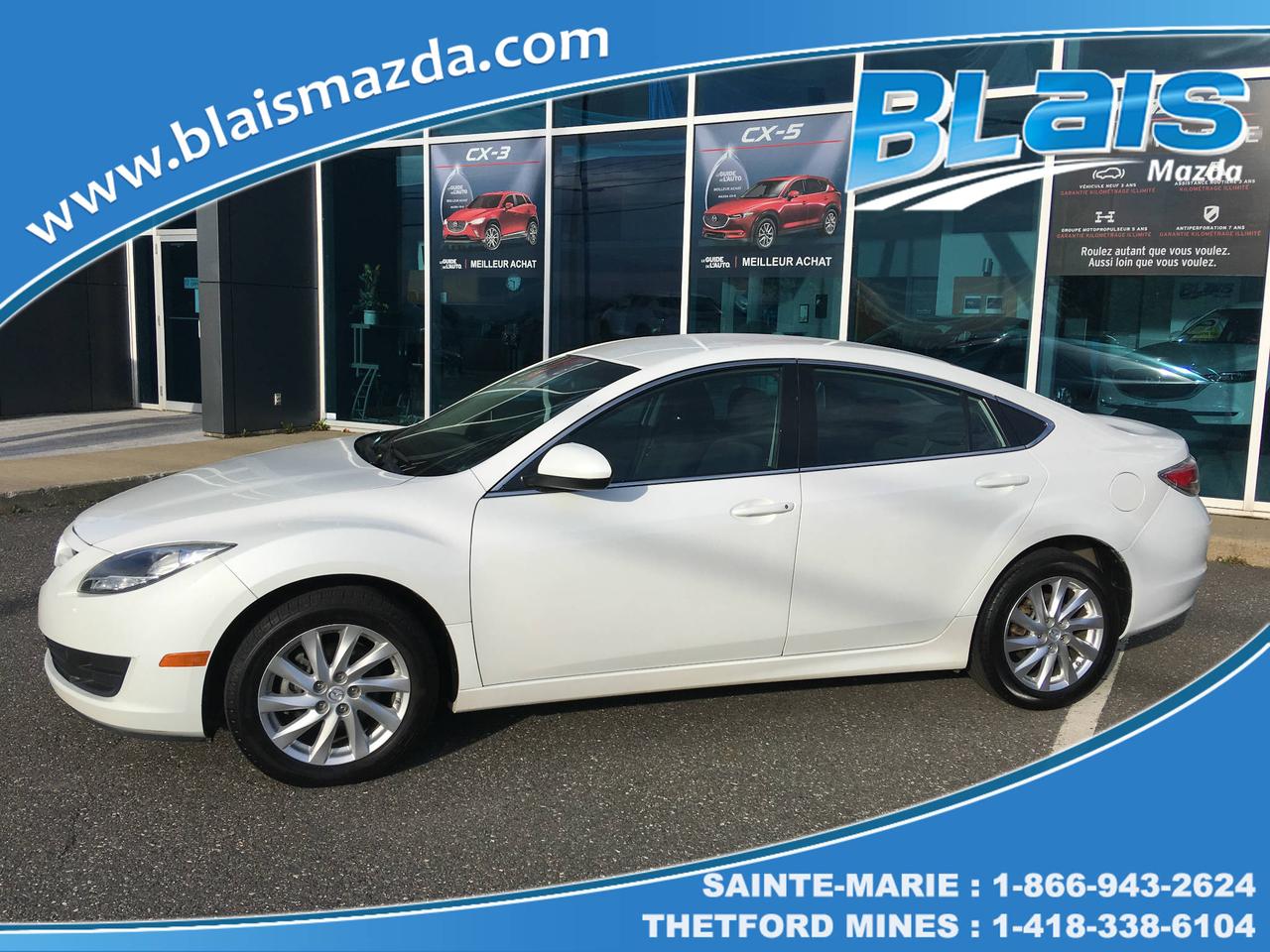 <a href=https://www.blaismazda.com/occasion/Mazda-6-2011.html>https://www.blaismazda.com/occasion/Mazda-6-2011.html</a>

Blais Mazda est reconnu pour la qualité et linspection minutieuse de ses véhicules.
Nous offrons un inventaire très varié pour tout les budgets à des taux de financement très avantageux.  
Nous sommes toujours à la recherche de véhicules doccasion, de toutes marques et modèles, passez nous voir pour une évaluation gratuite de votre véhicule.