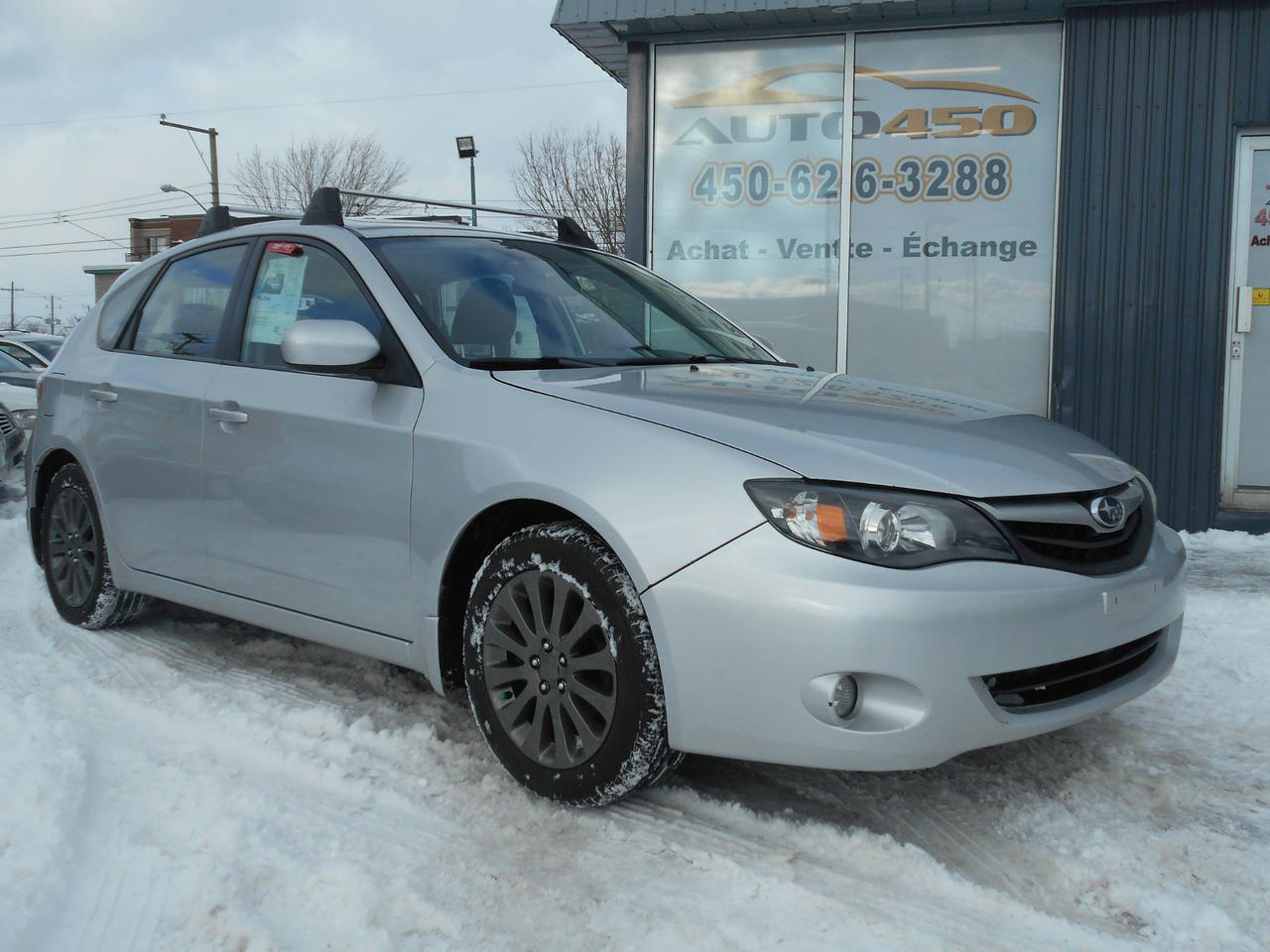 <a href=https://www.auto450.com/occasion/Subaru-Impreza-2011.html>https://www.auto450.com/occasion/Subaru-Impreza-2011.html</a>

SUBARU IMPREZA TOURING **2011** FINANCEMENT BANCAIRE ET MAISON 100% APPROUVÉ*** 7 JOURS/5 SOIRS SEMAINE*** 450-626-3288

SUBARU IMPREZA 2.5I TOURING 4X4/AWD 2011*** TRANSMISSION AUTOMATIQUE, MOTEUR 4 CYLINDRES DE 2.5 LITRES, 4 PORTES, 5 PASSAGERS, BEAU LOOK!! PROPRE!!! BLUETOOTH, AIR CLIMATISÉ, VITRES, MIROIRS ET PORTES ÉLECTRIQUES, COMMANDES AUDIO AU VOLANT, RÉGULATEUR DE VITESSE *** TOIT OUVRANT, MAGS, RACK SUR LE TOIT *** TRÈS FIABLE !!! À NE PAS MANQUER !!! 

***FINANCEMENT BANCAIRE ET MAISON 100% APPROUVÉ ET GARANTIE PROLONGÉE DISPONIBLE***


AUTO 450*** 950 boulevard ste-foy à longueuil,québec, J4K 1V9 ***450-626-3288 ***facebook (auto 450)***par courriel au : info@auto450.com***financement: 1ere, 2e et 3e chance au crédit et garantie disponible***plusieurs autres véhicules de disponible***ouvert 7 jours sur 7***lundi au vendredi de 9h à 20h et samedi et dimanche de 10h à 16h** **Bien que nous nous efforcions autant que possible dassurer lexactitude de ces données, nous ne sommes pas responsables de toute erreur ou omission contenue dans cette page.**

MOT CLEFS; HONDA TOYOTA BMW AUDI VOLKSWAGEN TURBO MERCEDES NISSAN GM PICKUP RAM 1500 F150 JEEP FORD DODGE CHRYSLER PRET RABAIS CRÉDIT ÉCHANGE EXPORT EXPORTATION BAS KILOMÉTRAGE 1 SEUL PROPRIO CARPROOF JAMAIS ACCIDENTÉ SPORT TURBO PERFORMANCE 4X4 LIQUIDATION CERTIFIÉ  TAXI UBER AUTO450 ZONE LONGUEUIL ST-HBERT BROSSARD MONTREAL BOUCHERVILLE INSPECTION BAS PRIX