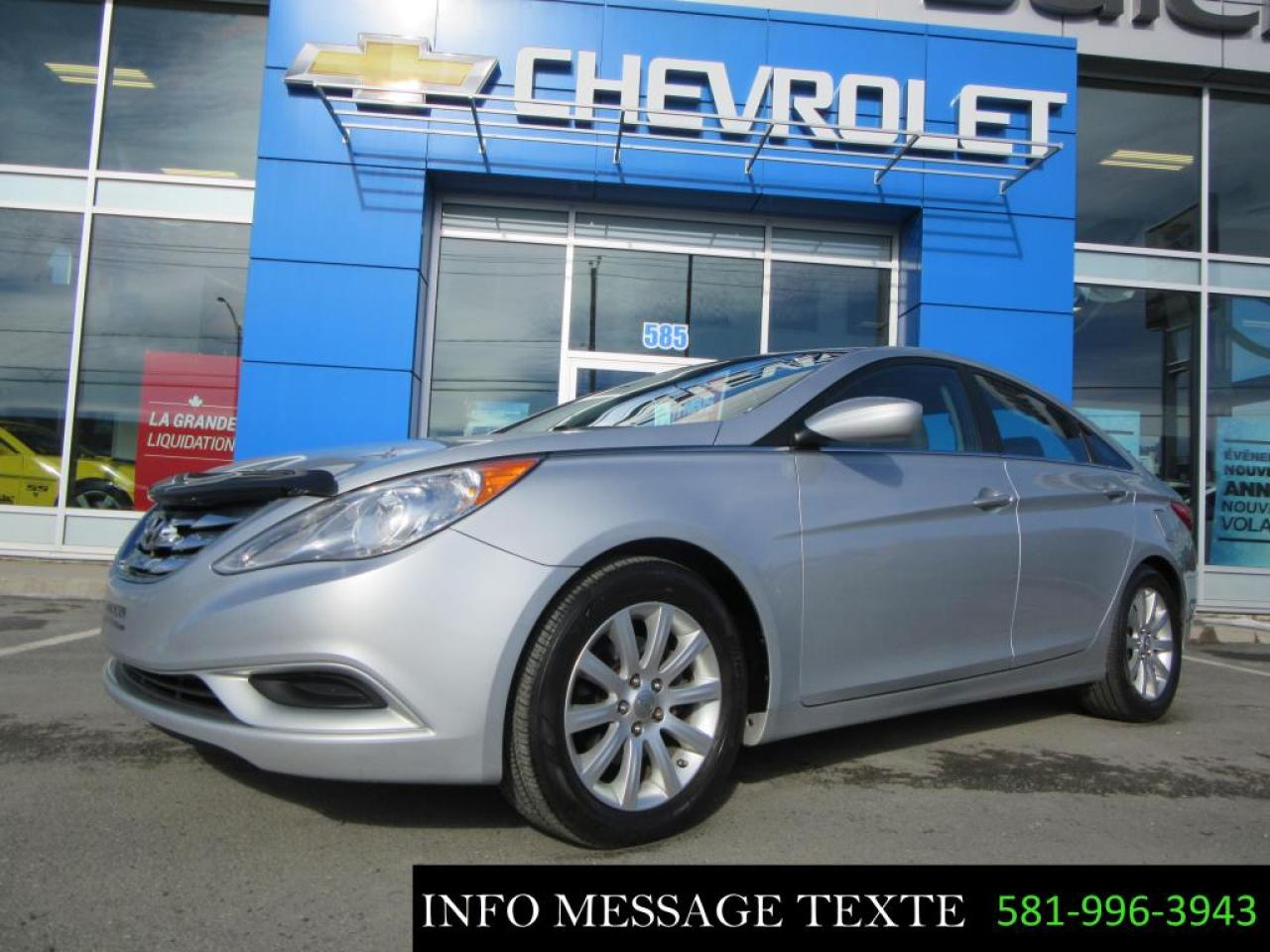 Used 2011 Hyundai Sonata Gl, Et Ete for sale in Ste-Marie, QC