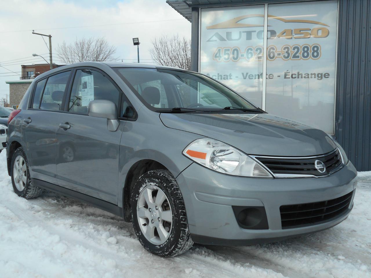 <a href=https://www.auto450.com/occasion/Nissan-Versa-2010.html>https://www.auto450.com/occasion/Nissan-Versa-2010.html</a>

NISSAN VERSA 1.8 SL  2010 ***GROUPE ÉLECTRIQUE***

***158 000KM*** FINANCEMENT BANCAIRE ET MAISON 100% APPROUVÉ*** 7 JOURS/5 SOIRS SEMAINE*** 450-876-0948

NISSAN VERSA 1.8SL  ***2010***, TRANSMISSION AUTOMATIQUE, MOTEUR 4 CYLINDRES DE 1.8 LITRES, 4 PORTES, 5 PASSAGERS, FIABLE ET TRÈS ÉCONOMIQUE!!! AIR CLIMATISÉ, VITRES, MIROIRS ET PORTES ÉLECTRIQUES, RADIO CD/MP3, RÉGULATEUR DE VITESSE ET DÉVERROUILLAGE À DISTANCE!!! ***JANTES EN ALUMINIUM*** VÉHICULE TRÈS PROPRE!!

***FINANCEMENT BANCAIRE ET MAISON 100% APPROUVÉ ET GARANTIE PROLONGÉE DISPONIBLE***

AUTO 450*** 950 boulevard ste-foy à longueuil,québec, J4K 1V9 ***450-626-3288 ***facebook (auto 450)***par courriel au : info@auto450.com***financement: 1ere, 2e et 3e chance au crédit et garantie disponible***plusieurs autres véhicules de disponible***ouvert 7 jours sur 7***lundi au vendredi de 10h à 20h et samedi et dimanche de 10h à 16h** **Bien que nous nous efforcions autant que possible dassurer lexactitude de ces données, nous ne sommes pas responsables de toute erreur ou omission contenue dans cette page.**

MOT CLEFS; HONDA TOYOTA BMW AUDI VOLKSWAGEN TURBO MERCEDES NISSAN GM PICKUP RAM 1500 F150 JEEP FORD DODGE CHRYSLER PRET RABAIS CRÉDIT ÉCHANGE EXPORT EXPORTATION BAS KILOMÉTRAGE 1 SEUL PROPRIO CARPROOF JAMAIS ACCIDENTÉ SPORT TURBO PERFORMANCE 4X4 LIQUIDATION CERTIFIÉ  TAXI UBER AUTO450 ZONE LONGUEUIL ST-HBERT BROSSARD MONTREAL BOUCHERVILLE INSPECTION BAS PRIX