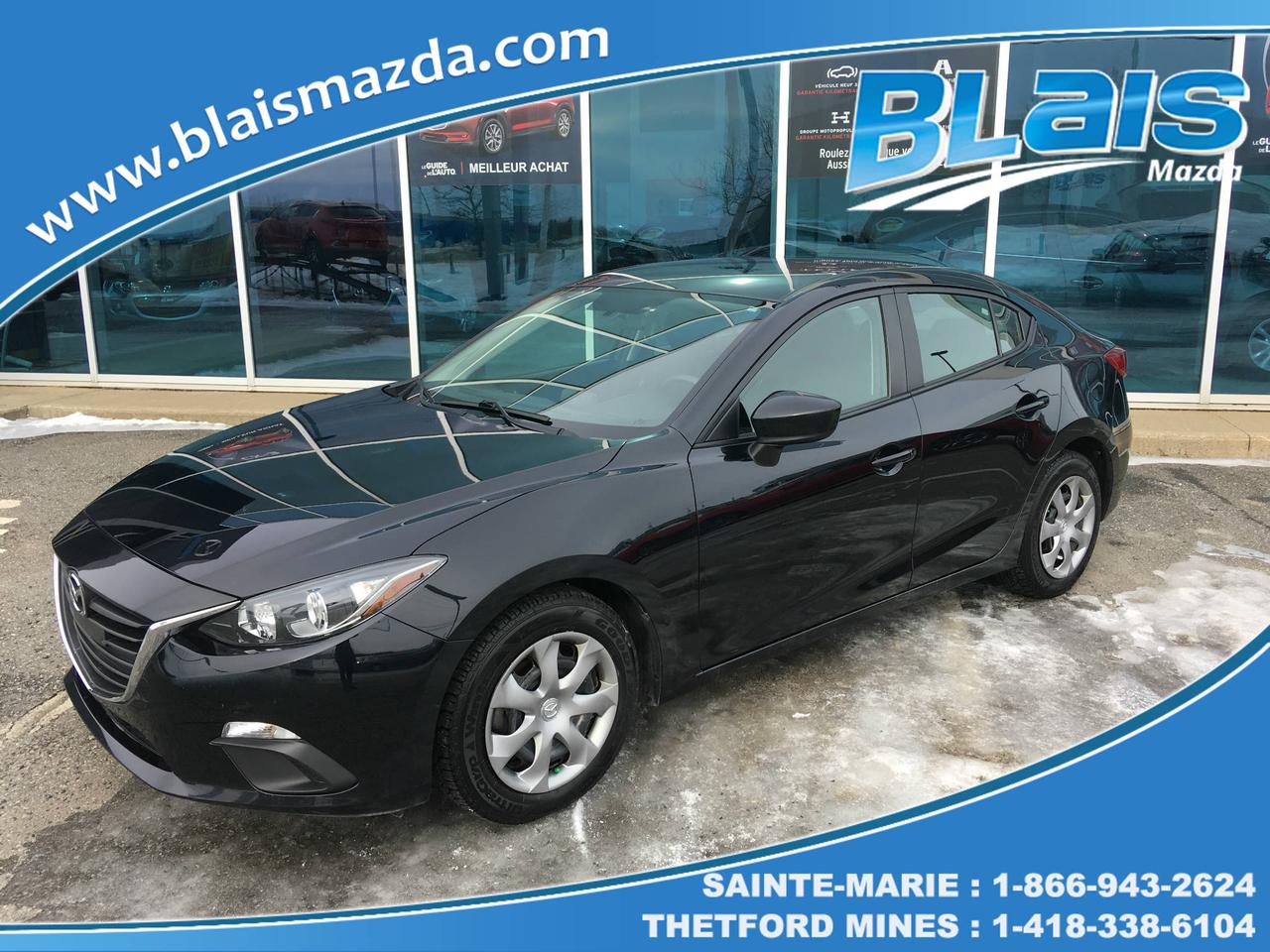 <a href=https://www.blaismazda.com/occasion/Mazda-3-2014.html>https://www.blaismazda.com/occasion/Mazda-3-2014.html</a>

Blais Mazda est reconnu pour la qualité et linspection minutieuse de ses véhicules.
Nous offrons un inventaire très varié pour tout les budgets à des taux de financement très avantageux.  
Nous sommes toujours à la recherche de véhicules doccasion, de toutes marques et modèles, passez nous voir pour une évaluation gratuite de votre véhicule.
