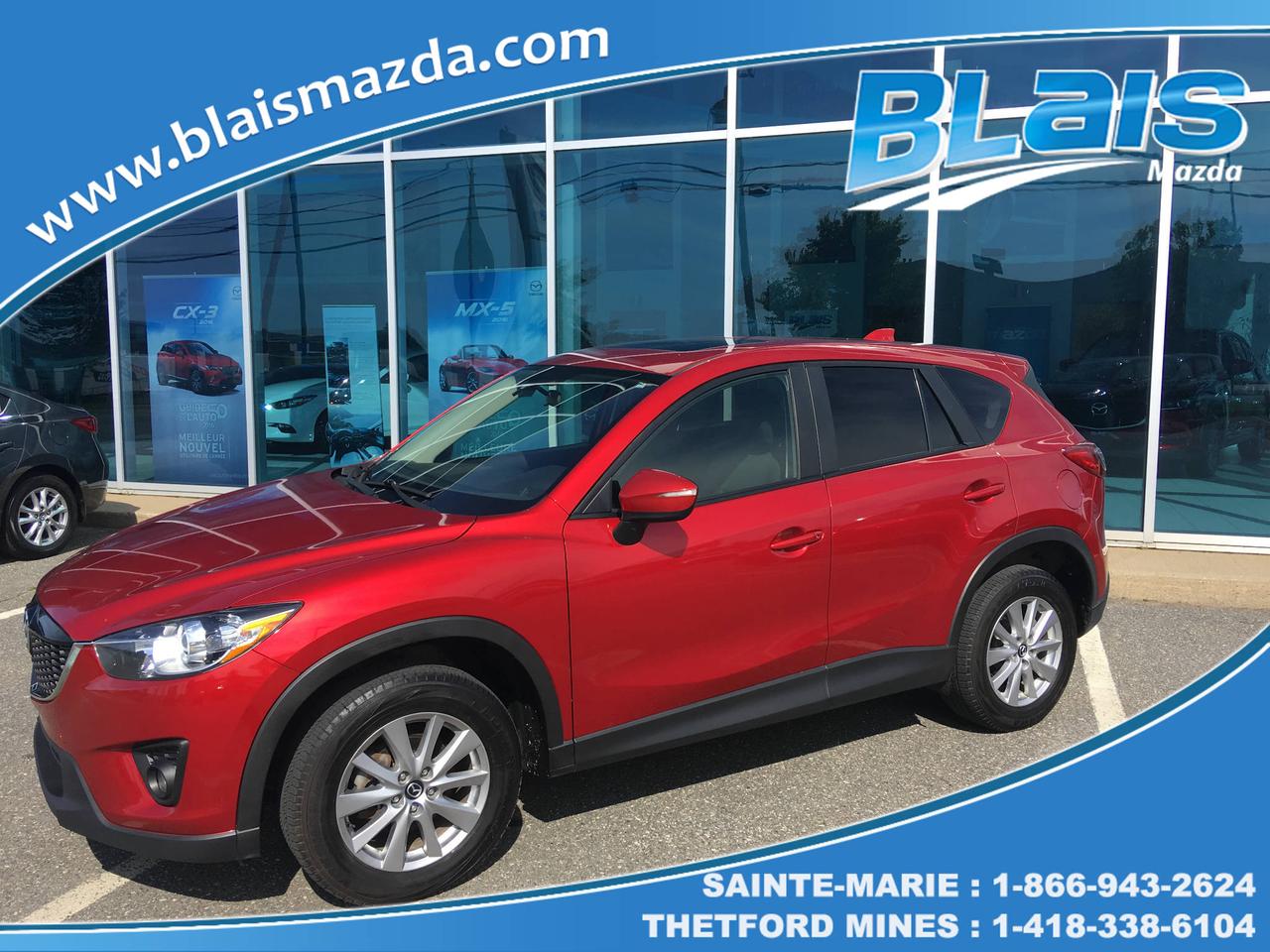 <a href=https://www.blaismazda.com/occasion/Mazda-CX5-2015.html>https://www.blaismazda.com/occasion/Mazda-CX5-2015.html</a>

Blais Mazda est reconnu pour la qualité et linspection minutieuse de ses véhicules.
Nous offrons un inventaire très varié pour tout les budgets à des taux de financement très avantageux.  
Nous sommes toujours à la recherche de véhicules doccasion, de toutes marques et modèles, passez nous voir pour une évaluation gratuite de votre véhicule.