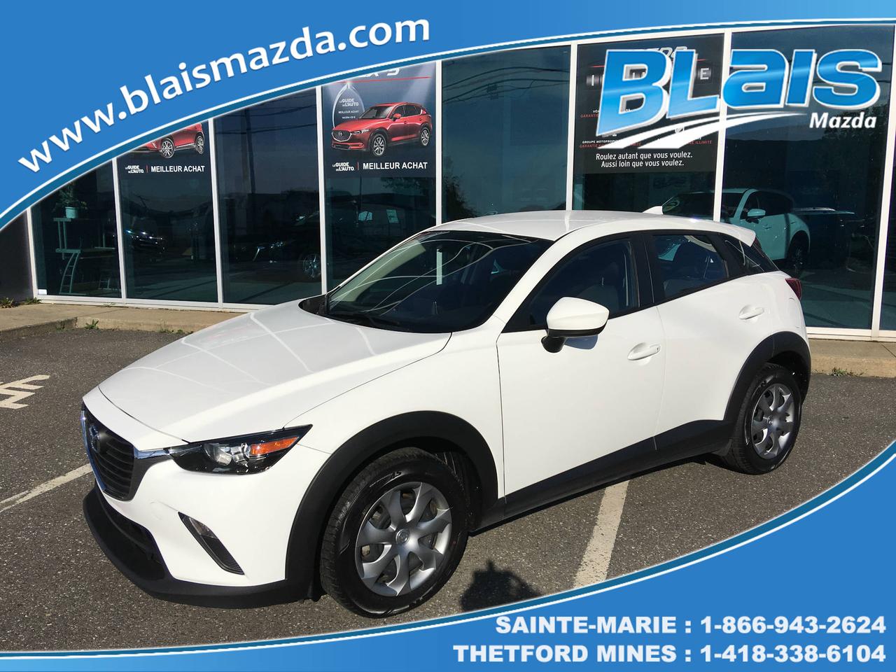 <a href=https://www.blaismazda.com/occasion/Mazda-CX3-2017.html>https://www.blaismazda.com/occasion/Mazda-CX3-2017.html</a>

Blais Mazda est reconnu pour la qualité et linspection minutieuse de ses véhicules.
Nous offrons un inventaire très varié pour tout les budgets à des taux de financement très avantageux.  
Nous sommes toujours à la recherche de véhicules doccasion, de toutes marques et modèles, passez nous voir pour une évaluation gratuite de votre véhicule.