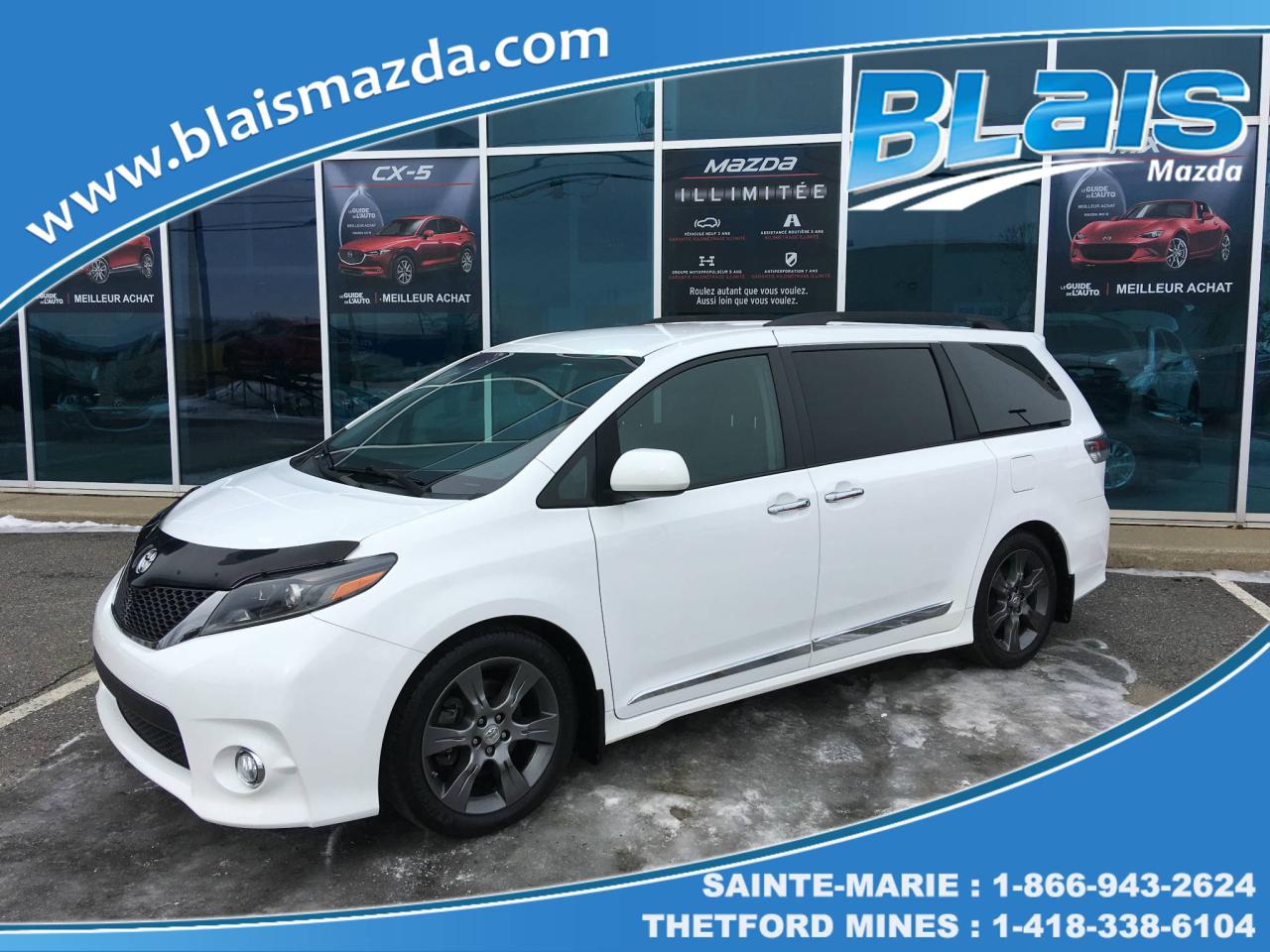 Used 2015 Toyota Sienna SE 8 places for sale in Ste-Marie, QC