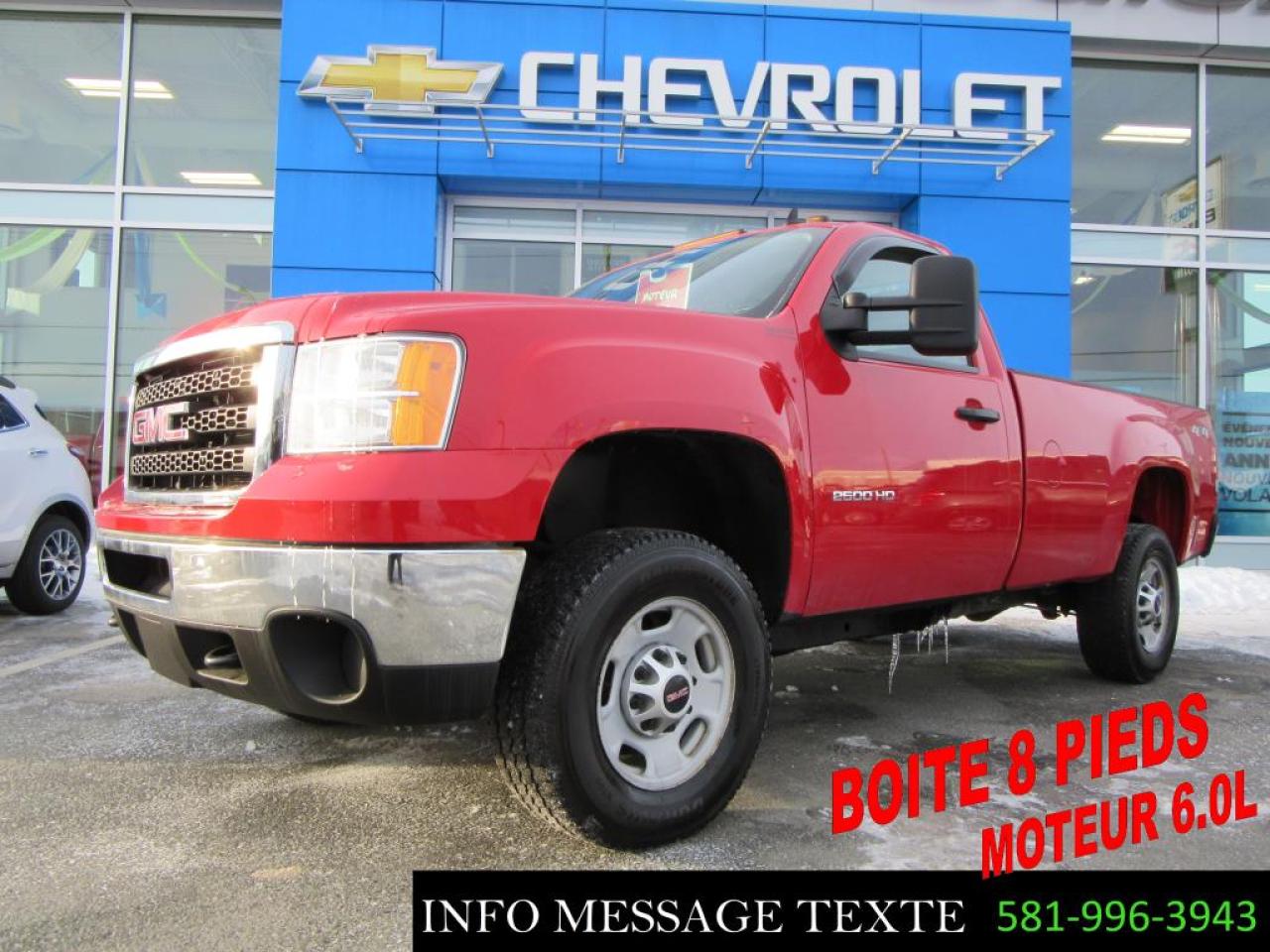 Used 2014 GMC Sierra 2500 Boite 8 Pieds 4x4 for sale in Ste-Marie, QC