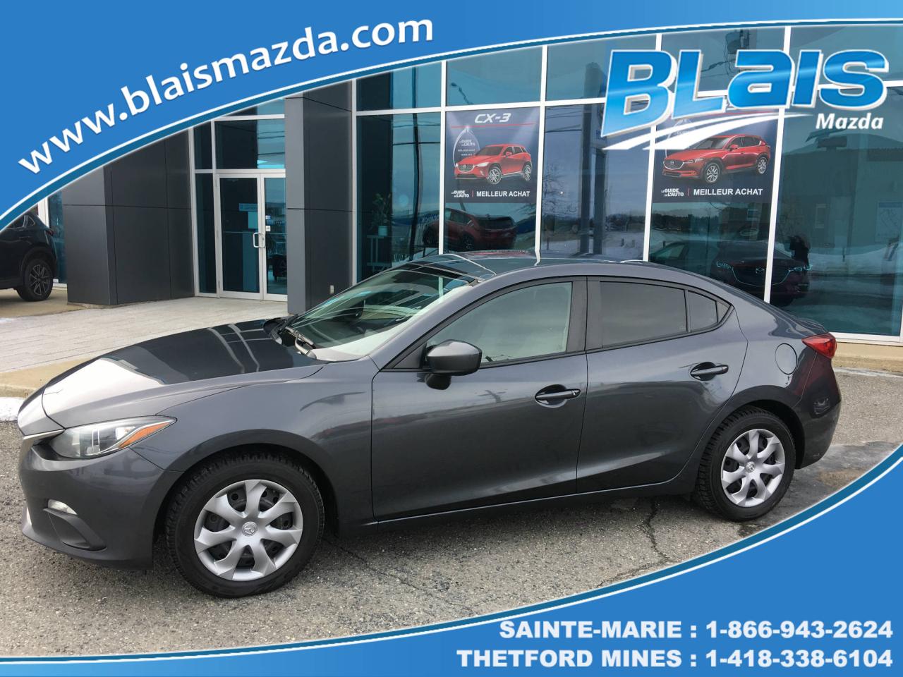 Used 2015 Mazda 3 BERLINE GX for sale in Ste-Marie, QC