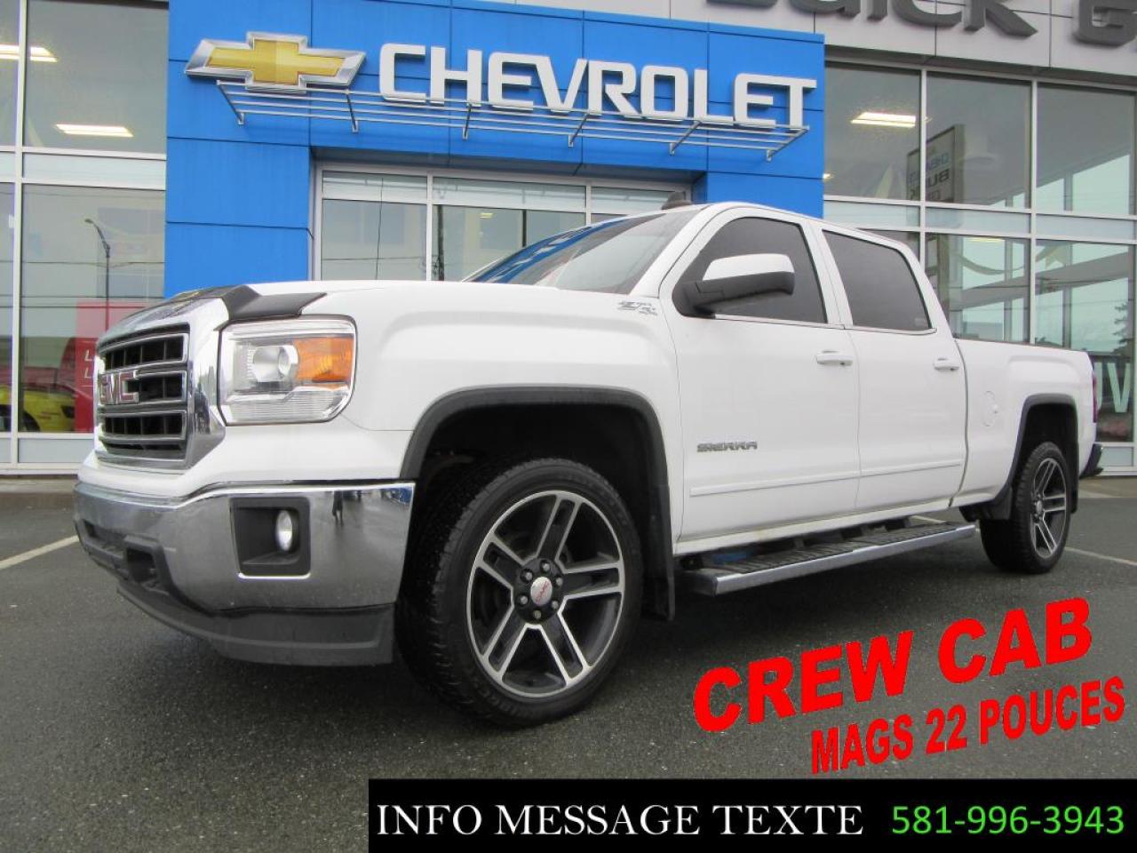 Used 2015 GMC Sierra 1500 Mags 22 Pouces for sale in Ste-Marie, QC