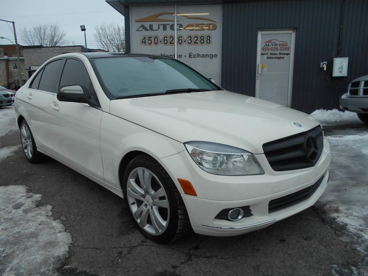 <a href=https://www.auto450.com/occasion/MercedesBenz-C300-2009.html>https://www.auto450.com/occasion/MercedesBenz-C300-2009.html</a>

MERCEDES 300 C-CLASS 2009***CUIR/TOIT/MAGS***
MERCEDES C300 2009, TRANSMISSION AUTOMATIQUE, MOTEUR 6 CYLINDRES DE 3.0 LITRES, 4 PORTES, 5 PASSAGERS, AIR CLIMATISÉ, VITRES, MIROIRS ET PORTES ÉLECTRIQUES, INTÉRIEUR EN CUIR, SIÈGES CHAUFFANTS, RADIO CD, DÉVERROUILLAGE À DISTANCE!!! VÉHICULE TRÈS PROPRE!!! ***!!! 


***FINANCEMENT BANCAIRE ET MAISON 100% APPROUVÉ ET GARANTIE PROLONGÉE DISPONIBLE***

AUTO 450*** 950 boulevard ste-foy à longueuil,québec, J4K 1V9 ***450-626-3288 ***facebook (auto 450)***par courriel au : info@auto450.com***financement: 1ere, 2e et 3e chance au crédit et garantie disponible***plusieurs autres véhicules de disponible***ouvert 7 jours sur 7***lundi au vendredi de 10h à 20h et samedi et dimanche de 10h à 16h** **Bien que nous nous efforcions autant que possible dassurer lexactitude de ces données, nous ne sommes pas responsables de toute erreur ou omission contenue dans cette page.**

MOT CLEFS; HONDA TOYOTA BMW AUDI VOLKSWAGEN TURBO MERCEDES NISSAN GM PICKUP RAM 1500 F150 JEEP FORD DODGE CHRYSLER PRET RABAIS CRÉDIT ÉCHANGE EXPORT EXPORTATION BAS KILOMÉTRAGE 1 SEUL PROPRIO CARPROOF JAMAIS ACCIDENTÉ SPORT TURBO PERFORMANCE 4X4 LIQUIDATION CERTIFIÉ TAXI UBER AUTO450 ZONE LONGUEUIL ST-HBERT BROSSARD MONTREAL BOUCHERVILLE INSPECTION BAS PRIX