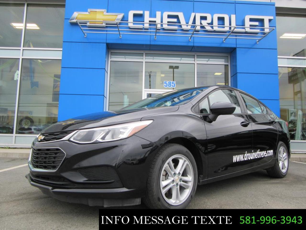 Used 2016 Chevrolet Cruze  for sale in Ste-Marie, QC