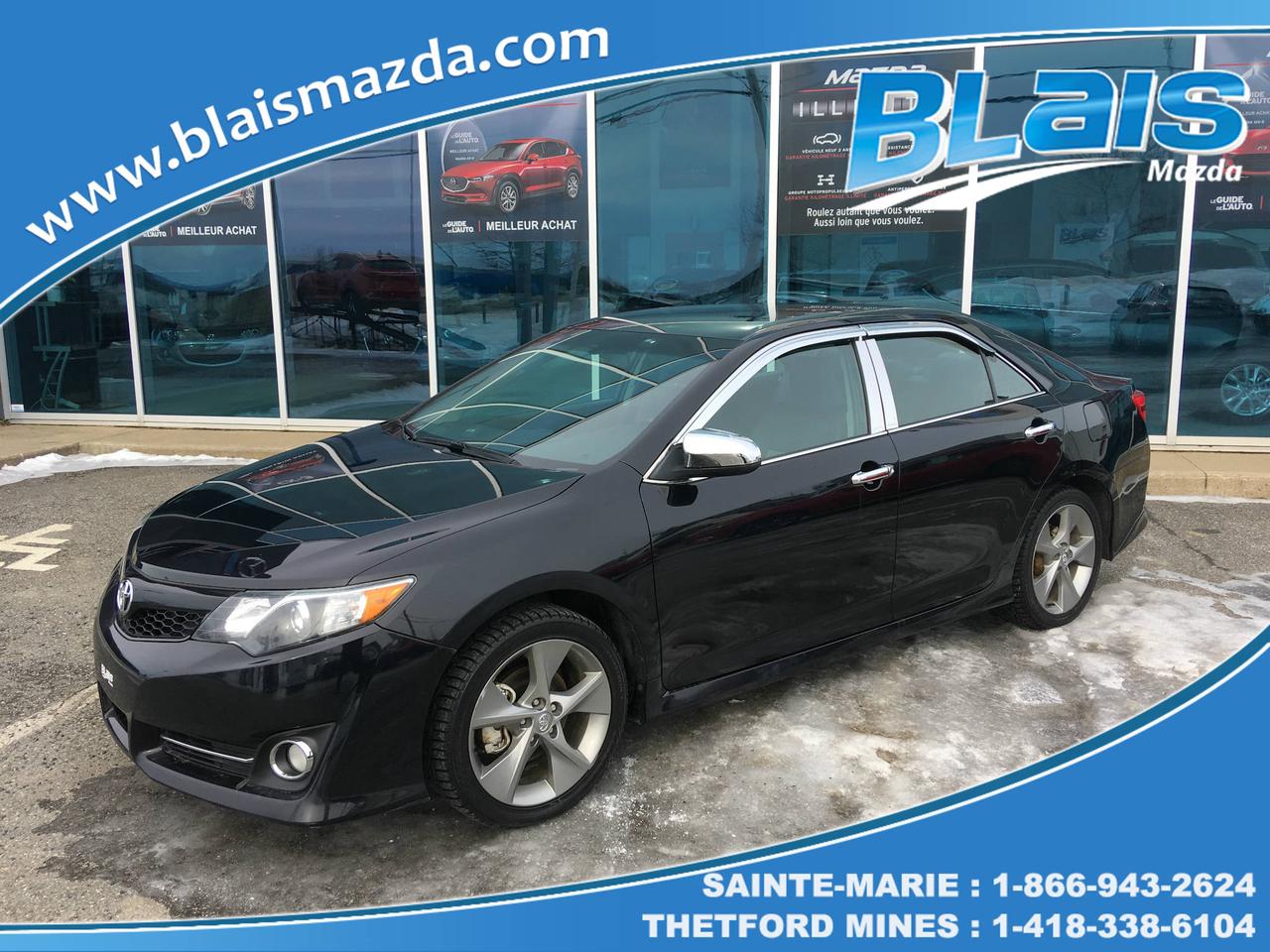 <a href=https://www.blaismazda.com/occasion/Toyota-Camry-2012.html>https://www.blaismazda.com/occasion/Toyota-Camry-2012.html</a>

Blais Mazda est reconnu pour la qualité et linspection minutieuse de ses véhicules.
Nous offrons un inventaire très varié pour tout les budgets à des taux de financement très avantageux.  
Nous sommes toujours à la recherche de véhicules doccasion, de toutes marques et modèles, passez nous voir pour une évaluation gratuite de votre véhicule.