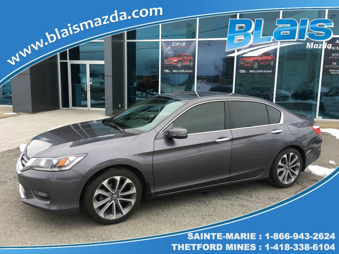 Used 2015 Honda Accord Sport for sale in Ste-Marie, QC