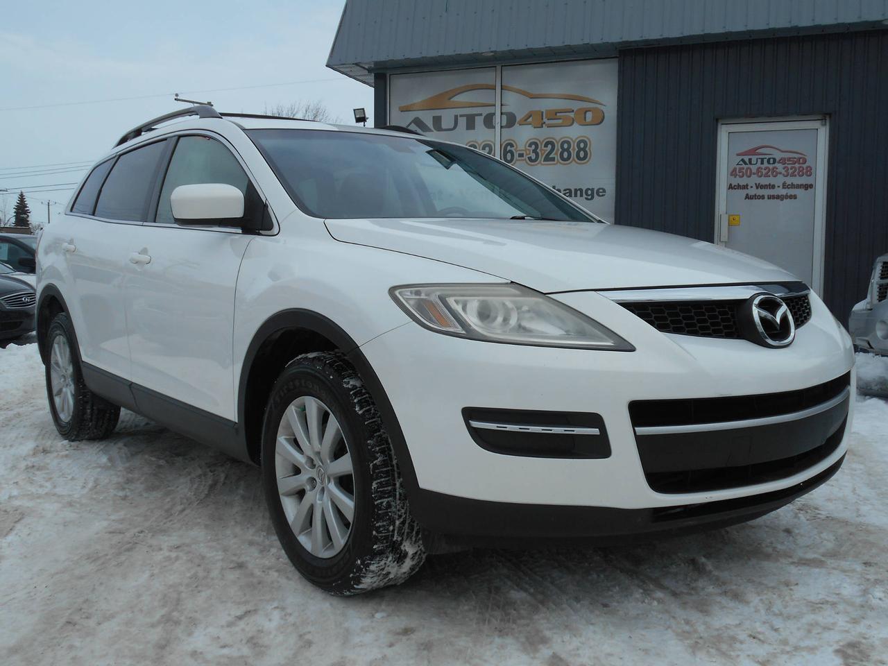 <a href=https://www.auto450.com/occasion/Mazda-CX9-2007.html>https://www.auto450.com/occasion/Mazda-CX9-2007.html</a>

MAZDA CX-9 2007 ***4X4/AC/MAGS 18POUCES***

FINANCEMENT BANCAIRE ET MAISON 100% APPROUVÉ*** 7 JOURS/5 SOIRS SEMAINE*** 450-876-0948

MAZDA CX-9 GS ***2007***, TRANSMISSION AUTOMATIQUE, MOTEUR 6 CYLINDRES DE 3.5 LITRES, 4 PORTES,  7 PASSAGERS, AIR CLIMATISÉ, VITRES, MIROIRS ET PORTES ÉLECTRIQUES, RADIO CD/MP3, DÉVERROUILLAGE À DISTANCE!!! ***TOIT OUVRANT*** RÉGULATEUR DE VITESSES!! JANTES EN ALUMINIUM DE 18POUCES*** VÉHICULE TRÈS PROPRE!!!

***FINANCEMENT BANCAIRE ET MAISON 100% APPROUVÉ ET GARANTIE PROLONGÉE DISPONIBLE***

AUTO 450*** 950 boulevard ste-foy à longueuil,québec, J4K 1V9 ***450-626-3288 ***facebook (auto 450)***par courriel au : info@auto450.com***financement: 1ere, 2e et 3e chance au crédit et garantie disponible***plusieurs autres véhicules de disponible***ouvert 7 jours sur 7***lundi au vendredi de 10h à 20h et samedi et dimanche de 10h à 16h** **Bien que nous nous efforcions autant que possible dassurer lexactitude de ces données, nous ne sommes pas responsables de toute erreur ou omission contenue dans cette page.**

MOT CLEFS; HONDA TOYOTA BMW AUDI VOLKSWAGEN TURBO MERCEDES NISSAN GM PICKUP RAM 1500 F150 JEEP FORD DODGE CHRYSLER PRET RABAIS CRÉDIT ÉCHANGE EXPORT EXPORTATION BAS KILOMÉTRAGE 1 SEUL PROPRIO CARPROOF JAMAIS ACCIDENTÉ SPORT TURBO PERFORMANCE 4X4 LIQUIDATION CERTIFIÉ  TAXI UBER AUTO450 ZONE LONGUEUIL ST-HBERT BROSSARD MONTREAL BOUCHERVILLE INSPECTION BAS PRIX