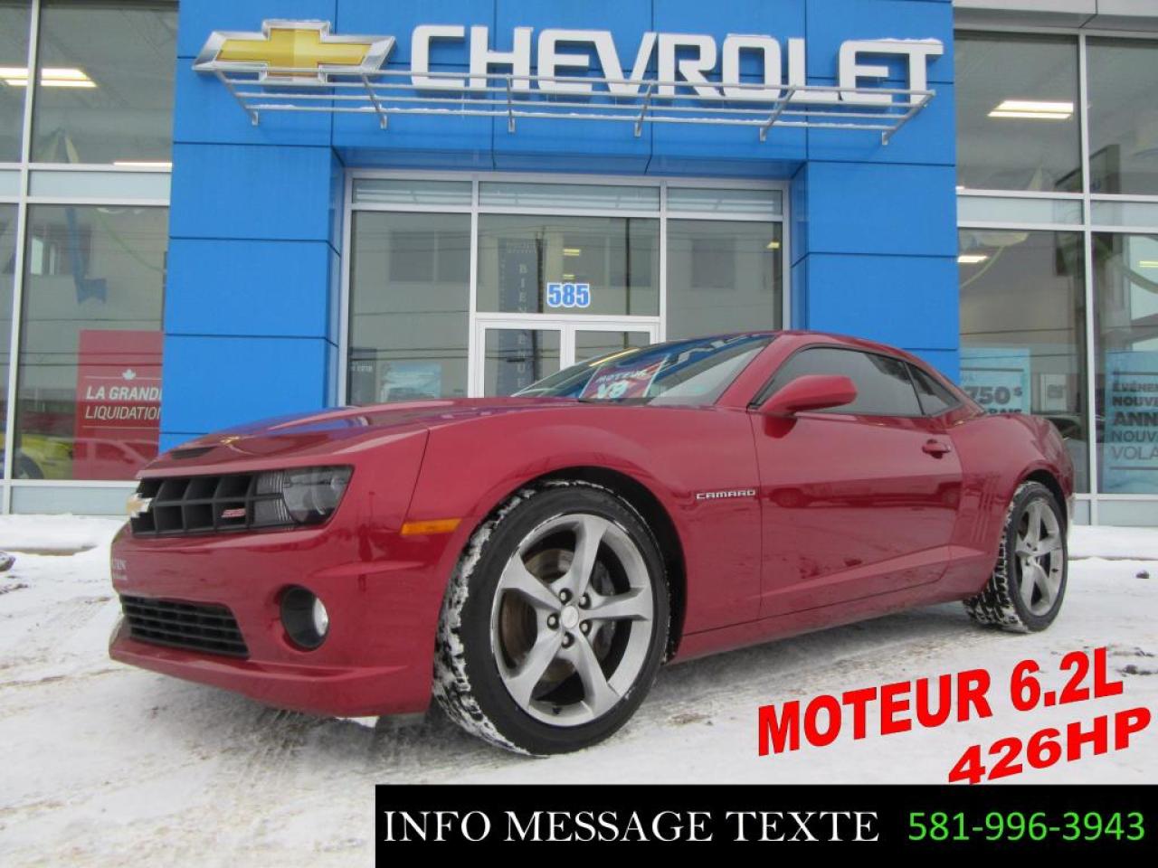 Used 2013 Chevrolet Camaro Ss V8 6.2l 426hp for sale in Ste-Marie, QC