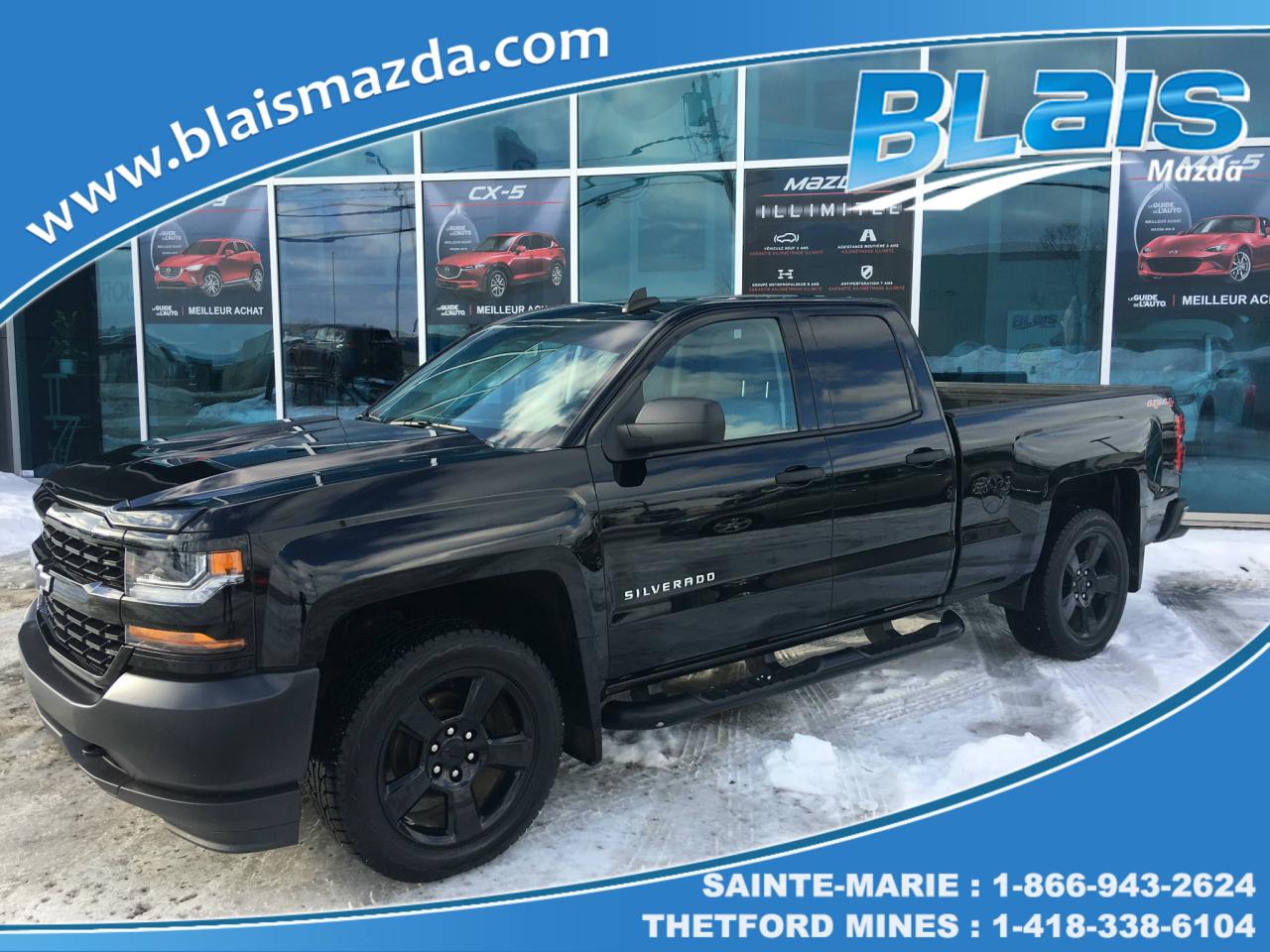 Used 2016 Chevrolet Silverado 1500 DOUBLE CAB 4X4 for sale in Ste-Marie, QC