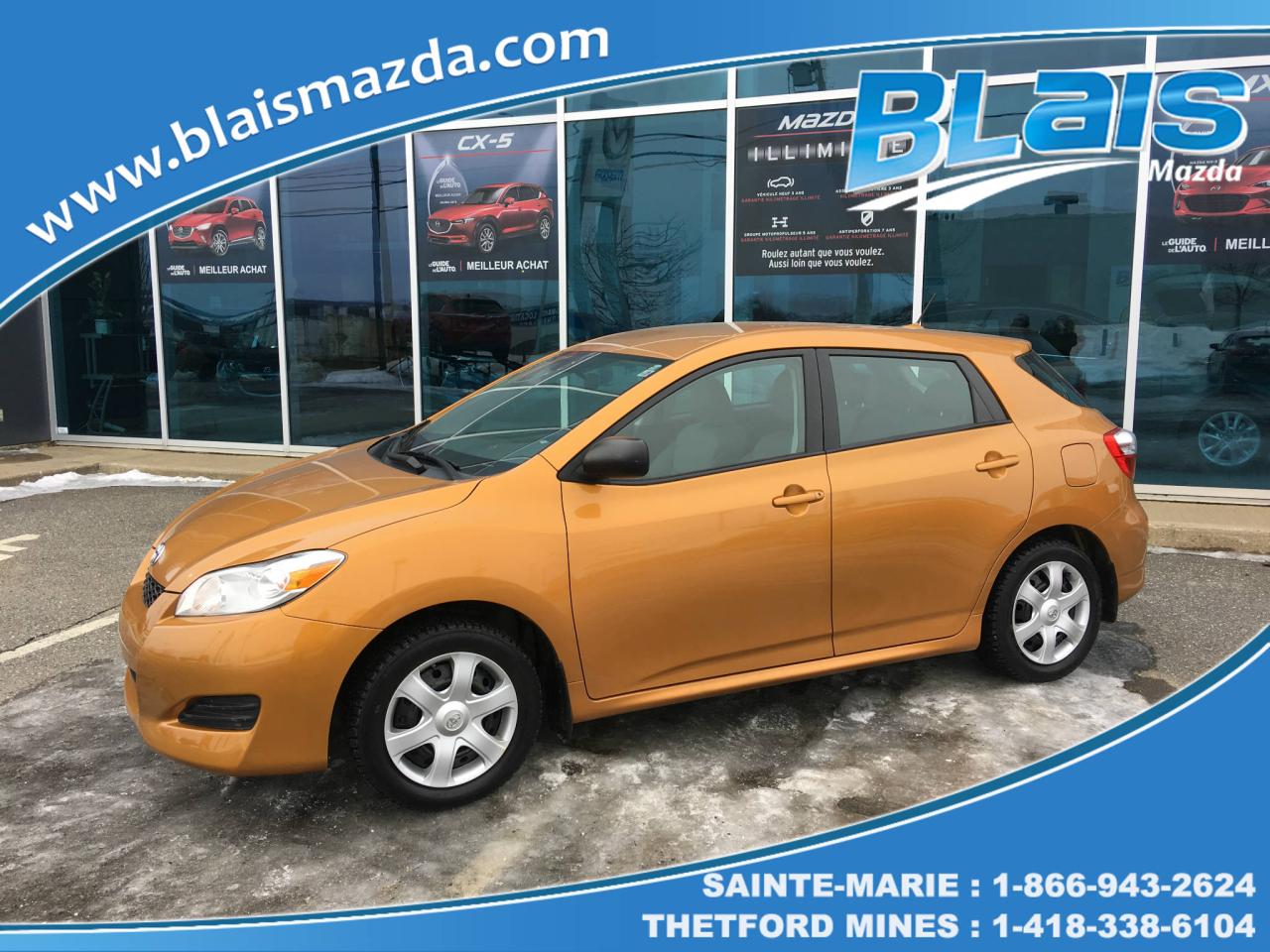 Used 2010 Toyota Matrix BASE for sale in Ste-Marie, QC
