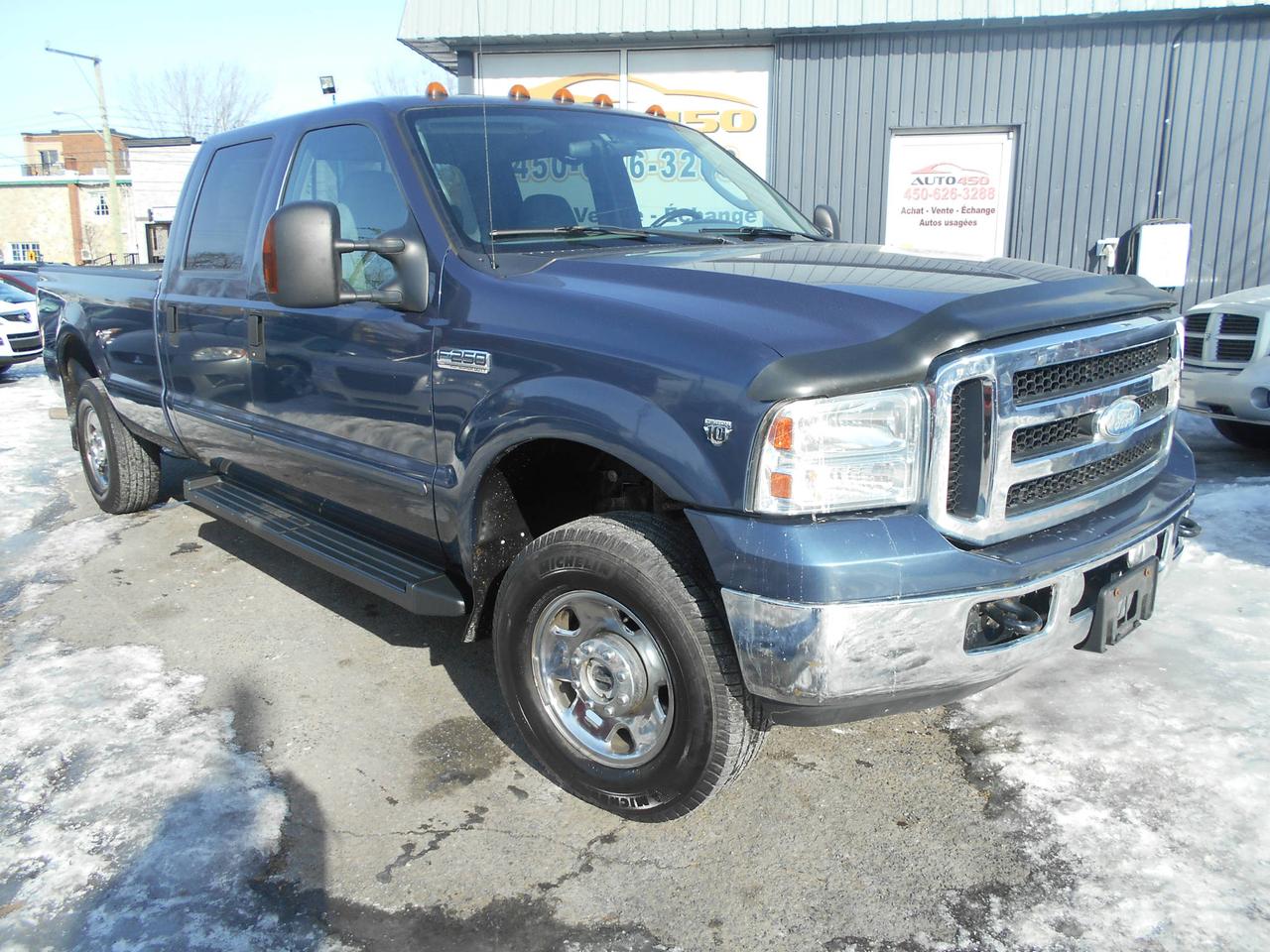 <a href=https://www.auto450.com/occasion/Ford-F250-2007.html>https://www.auto450.com/occasion/Ford-F250-2007.html</a>

FORD F-250 2007 ***XLT***V10/4X4/CREW CAB***

***1 SEUL PROPRIÉTAIRE***

FINANCEMENT BANCAIRE ET MAISON 100% APPROUVÉ***OUVERT 7 JOURS/5 SOIRS SEMAINE*** 450-626-3288

FORD F-250 ***XLT***, 4X4, TRANSMISSION AUTOMATIQUE, CREW CAB, ATTACHE REMORQUE, FREIN ÉLECTRIQUE, MOTEUR 10 CYLINDRES DE 6.8 LITRES, 4 PORTES, 5 PASSAGERS, AIR CLIMATISÉ, VITRES ET PORTES ÉLECTRIQUES, RADIO CD, DÉVERROUILLAGE À DISTANCE!!! VÉHICULE TRÈS PROPRE!!! ***!!! 


***FINANCEMENT BANCAIRE ET MAISON 100% APPROUVÉ ET GARANTIE PROLONGÉE DISPONIBLE***

AUTO 450*** 950 boulevard ste-foy à longueuil,québec, J4K 1V9 ***450-626-3288 ***facebook (auto 450)***par courriel au : info@auto450.com***financement: 1ere, 2e et 3e chance au crédit et garantie disponible***plusieurs autres véhicules de disponible***ouvert 7 jours sur 7***lundi au vendredi de 10h à 20h et samedi et dimanche de 10h à 16h** **Bien que nous nous efforcions autant que possible dassurer lexactitude de ces données, nous ne sommes pas responsables de toute erreur ou omission contenue dans cette page.**

MOT CLEFS; HONDA TOYOTA BMW AUDI VOLKSWAGEN TURBO MERCEDES NISSAN GM PICKUP RAM 1500 F150 JEEP FORD DODGE CHRYSLER PRET RABAIS CRÉDIT ÉCHANGE EXPORT EXPORTATION BAS KILOMÉTRAGE 1 SEUL PROPRIO CARPROOF JAMAIS ACCIDENTÉ SPORT TURBO PERFORMANCE 4X4 LIQUIDATION CERTIFIÉ TAXI UBER AUTO450 ZONE LONGUEUIL ST-HBERT BROSSARD MONTREAL BOUCHERVILLE INSPECTION BAS PRIX