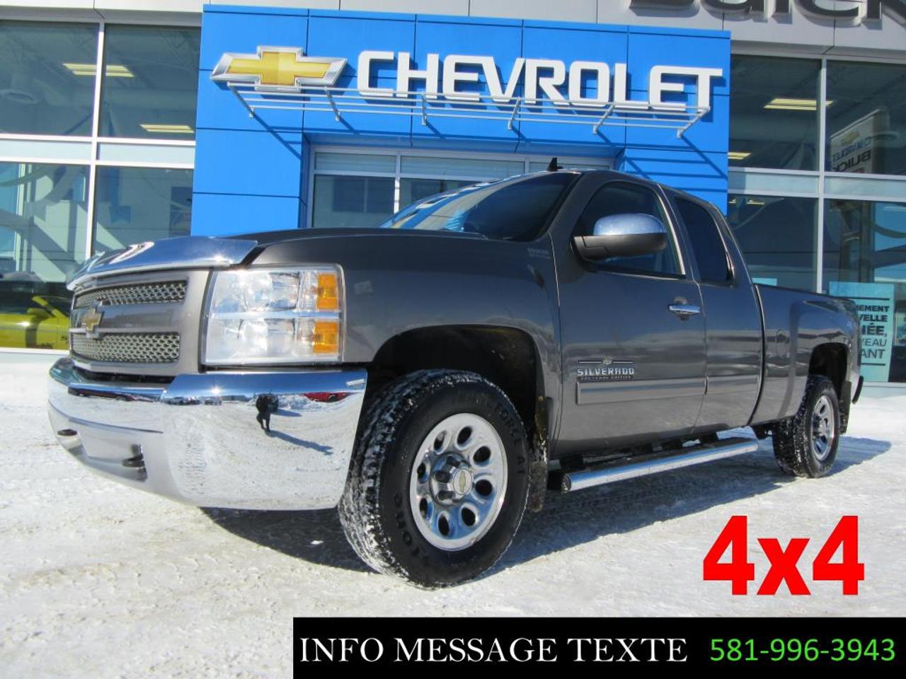 <a href=https://www.drouinetfreres.com/occasion/Chevrolet-Silverado_1500-2012.html>https://www.drouinetfreres.com/occasion/Chevrolet-Silverado_1500-2012.html</a>

4x4, BAS KILOMETRAGE, VÉHICULE INSPECTÉ ET CERTIFIÉ, GARANTIE GM 3 MOIS OU 5 000Km, FINANCEMENT SUR PLACE AVEC TAUX TRES AVANTAGEUX. Contactez-nous par MESSAGE TEXTE au 581-996-3943, pour plus dinformation.